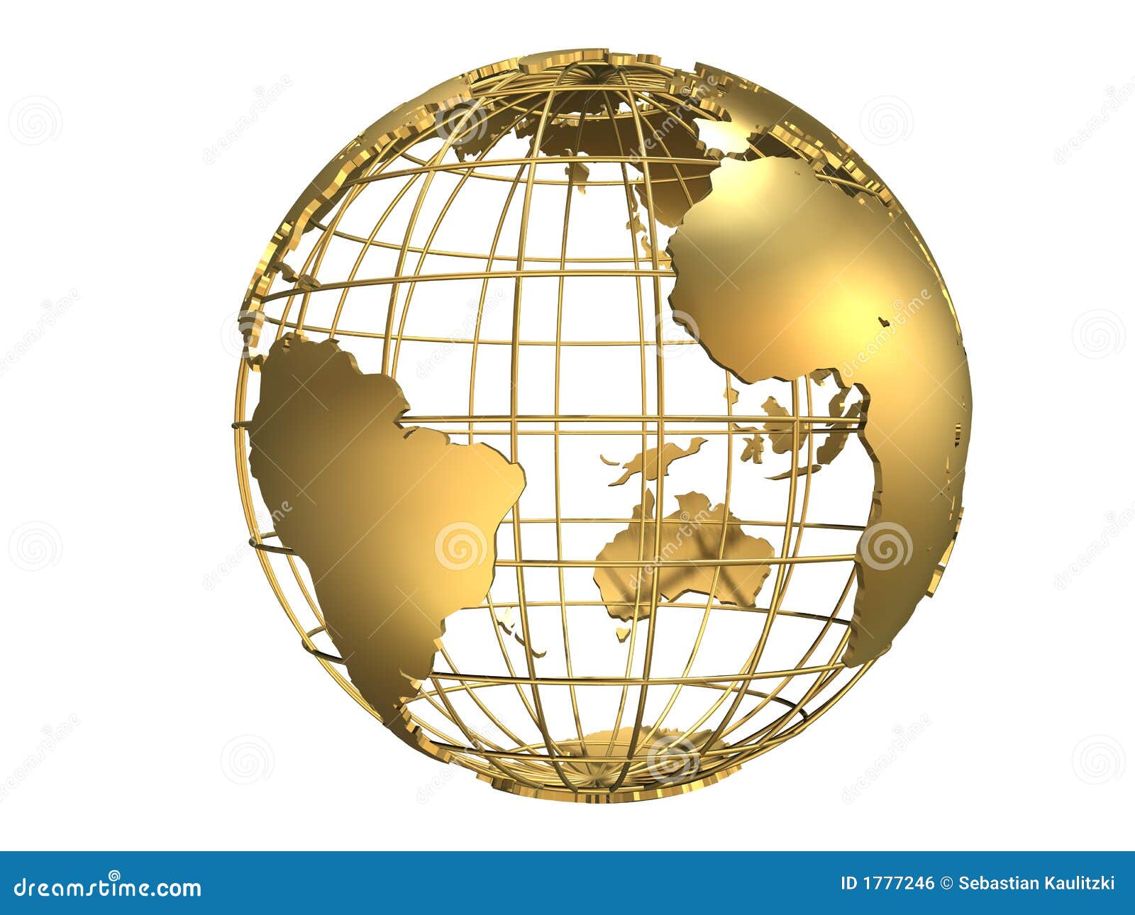 Golden globe stock illustration. Illustration of international - 1777246