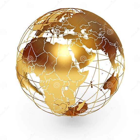 Golden Globe stock illustration. Illustration of golden - 28300609