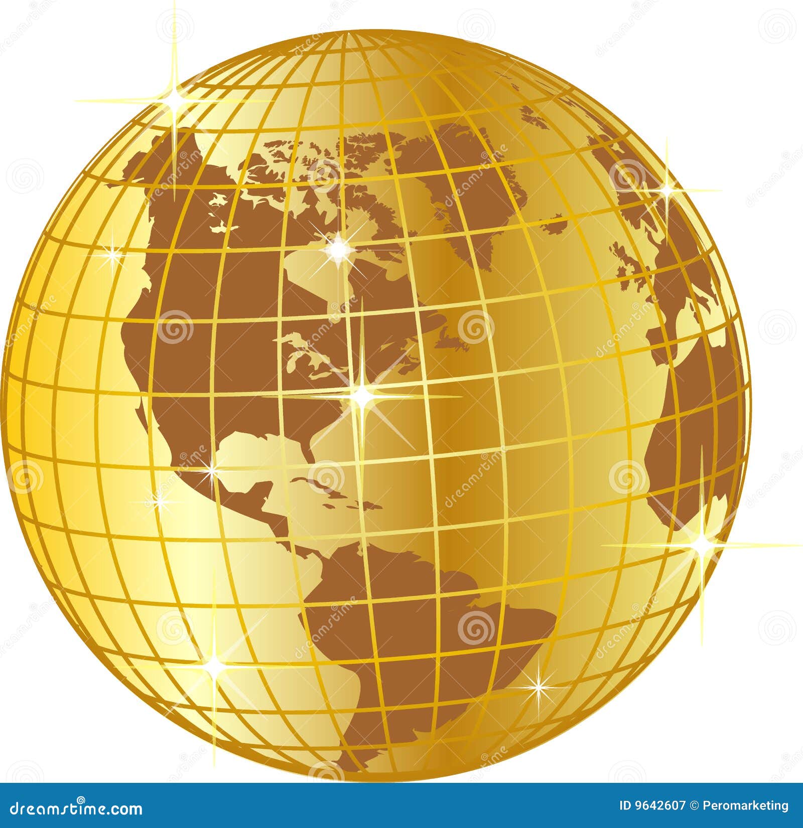 Golden Globe Royalty Free Stock Photography - Image: 9642607