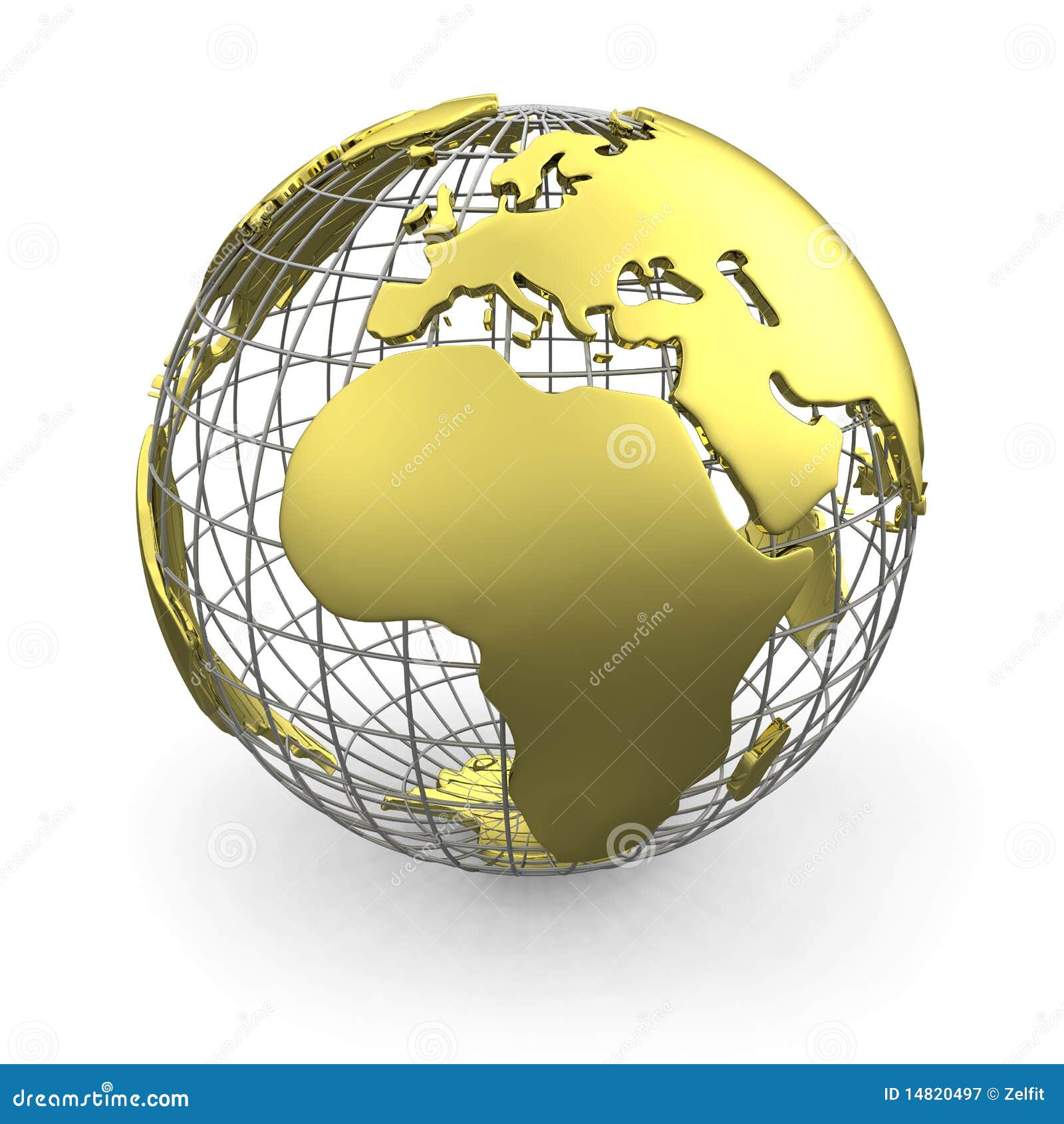 Golden globe, Europe stock illustration. Illustration of civilization ...