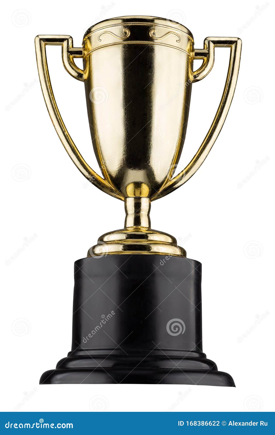 Golden Goblet is Isolated on a White Background 库存照片 - 图片 包括有 等级, 辅助 ...