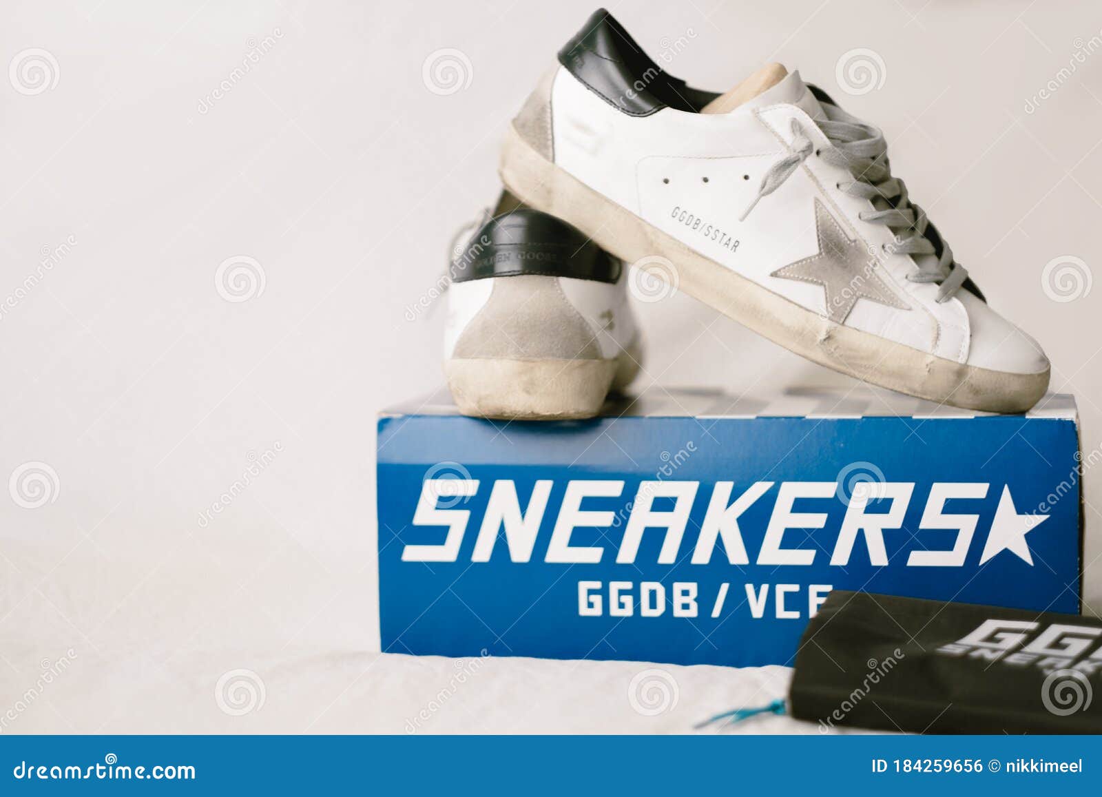 Golden Goose Deluxe Brand Superstar Sneakers With Box. Editorial Photo -  Image of lifestyle, luxury: 184259656