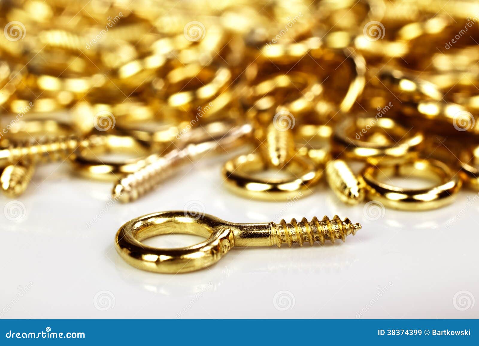 golden hooks used by picture framers