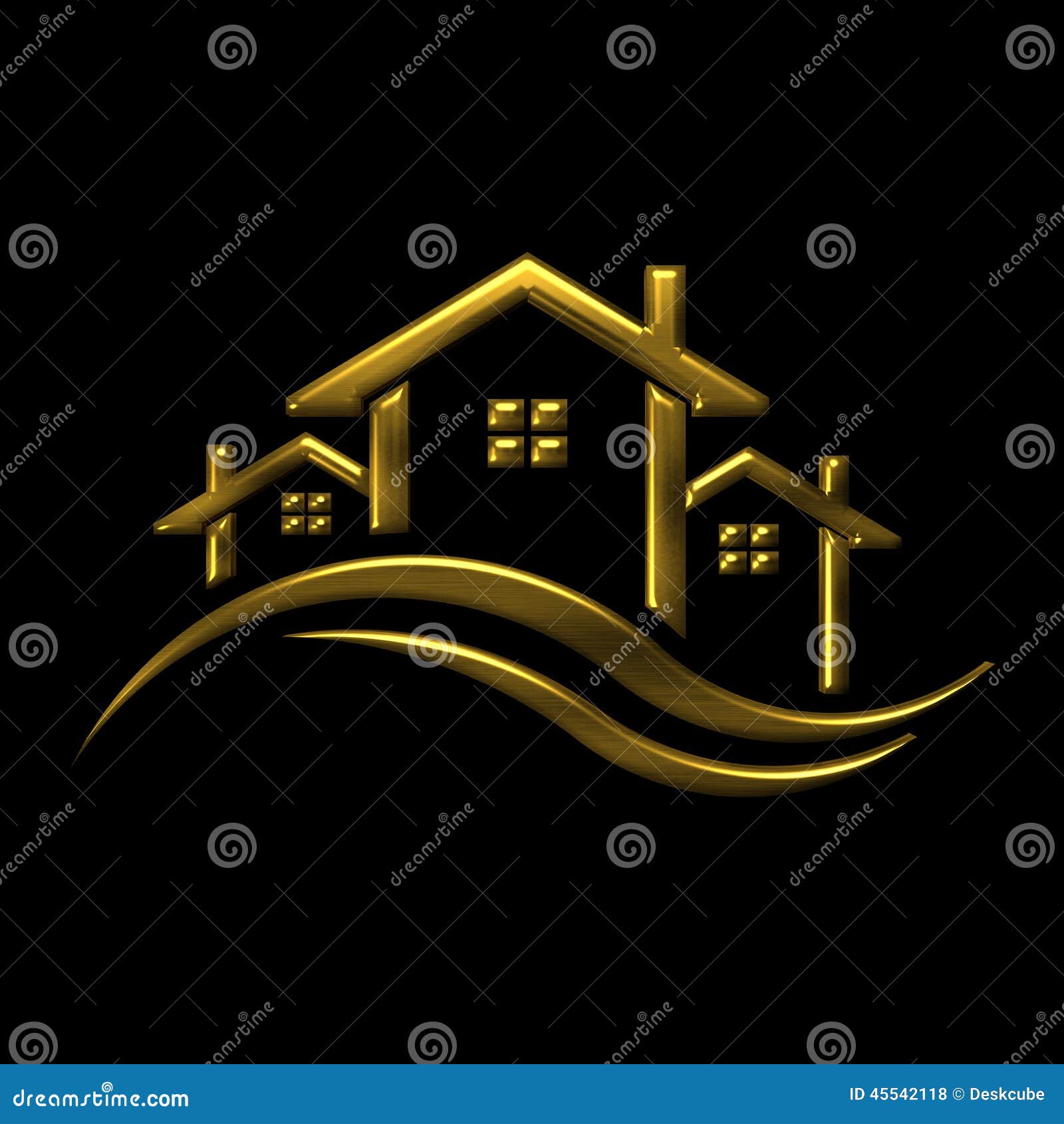 free icon home vector Stock Logo Icon Golden Houses 3D Illustration Illustration free icon home vector Stock Logo Icon Golden Houses 3D Illustration Illustration