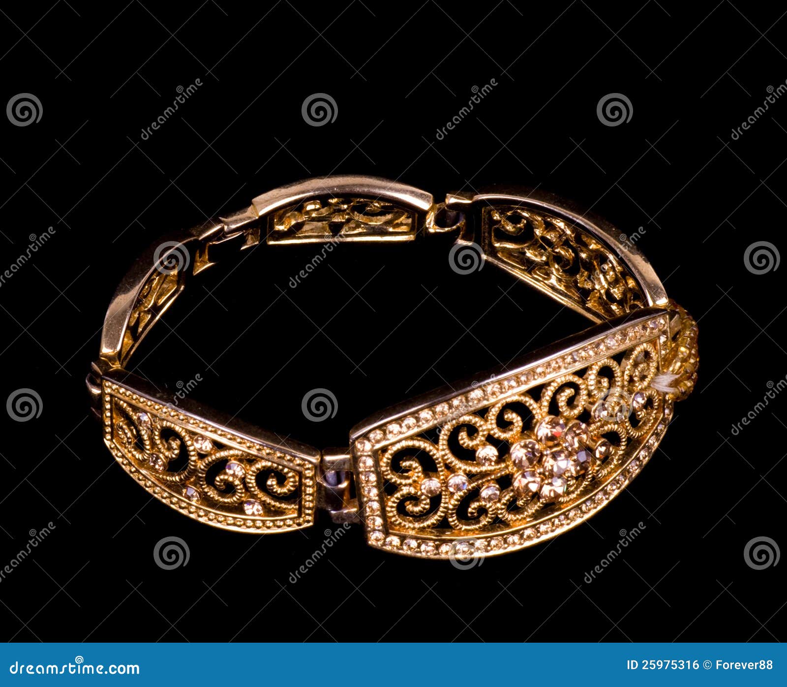 Golden jewelry stock photo. Image of decoration, luxury 25975316