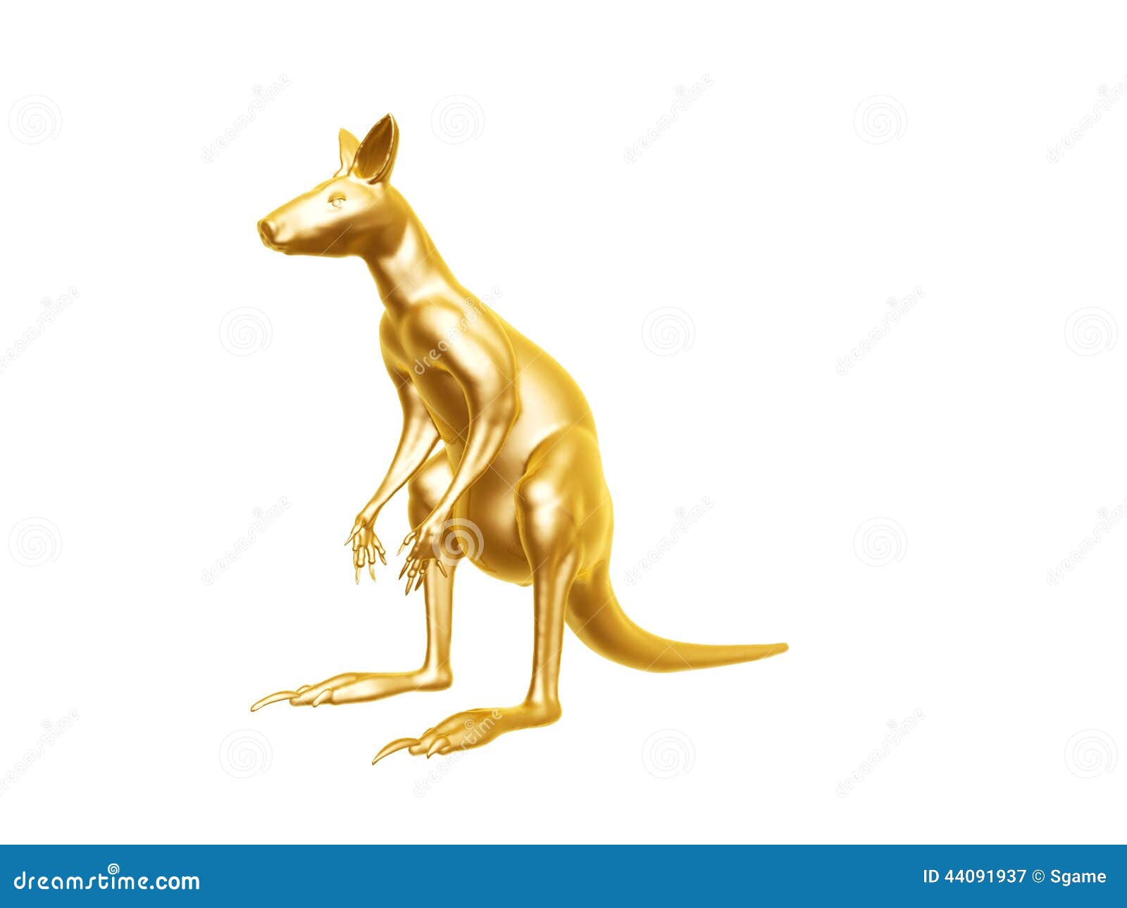 Kangaroo Statue And Dome Of Royal Exhibition Building, Melbourne