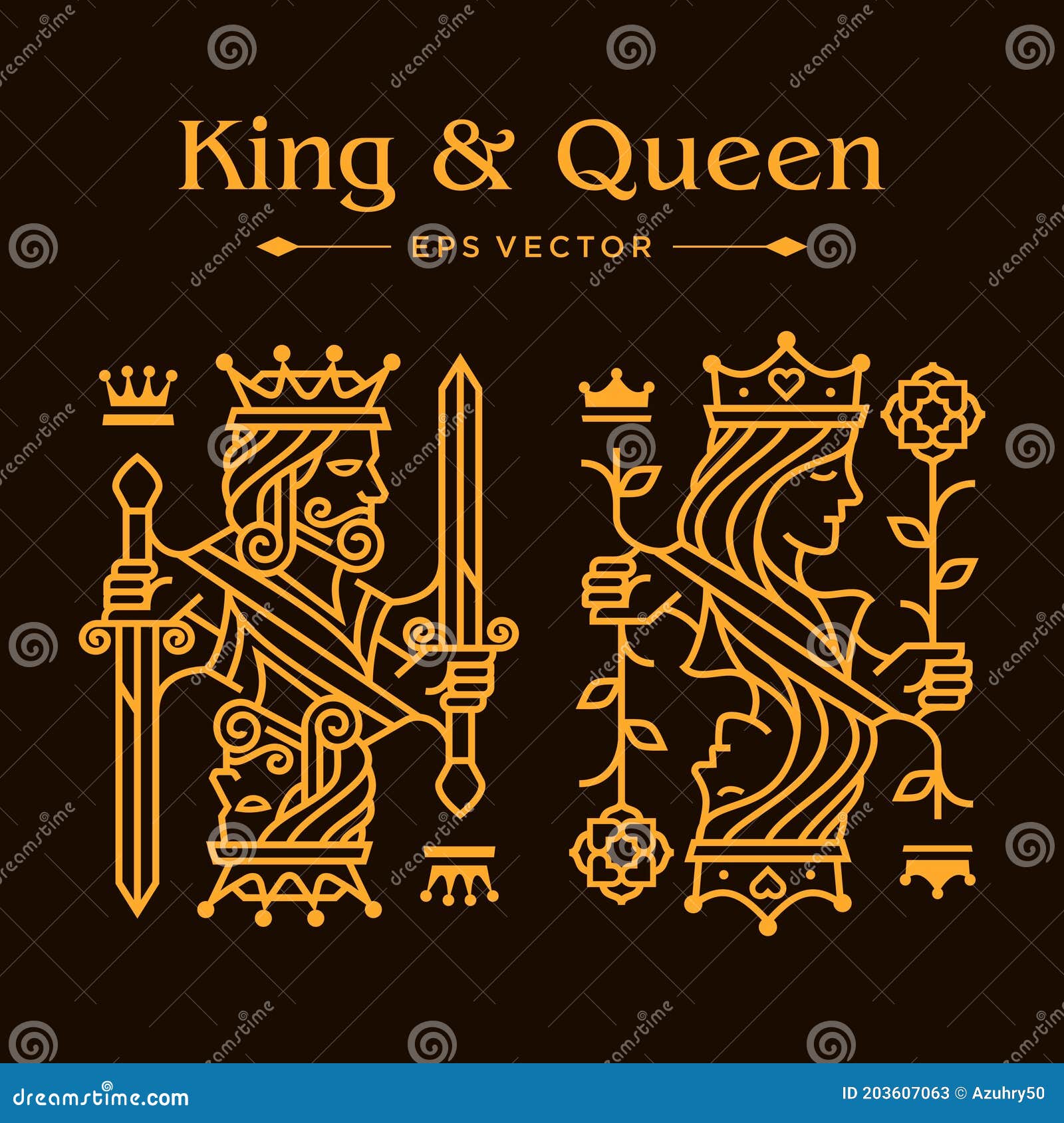 Jack queen and king stylized playing cards Vector Image