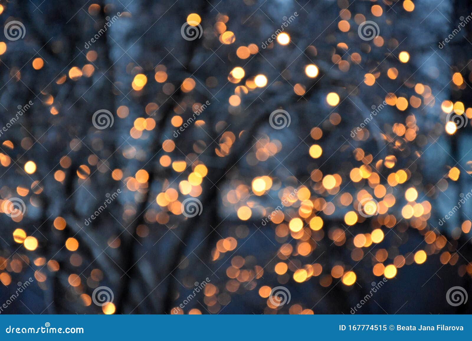 Golden Light Blur Background Stock Images Stock Image - Image of ...