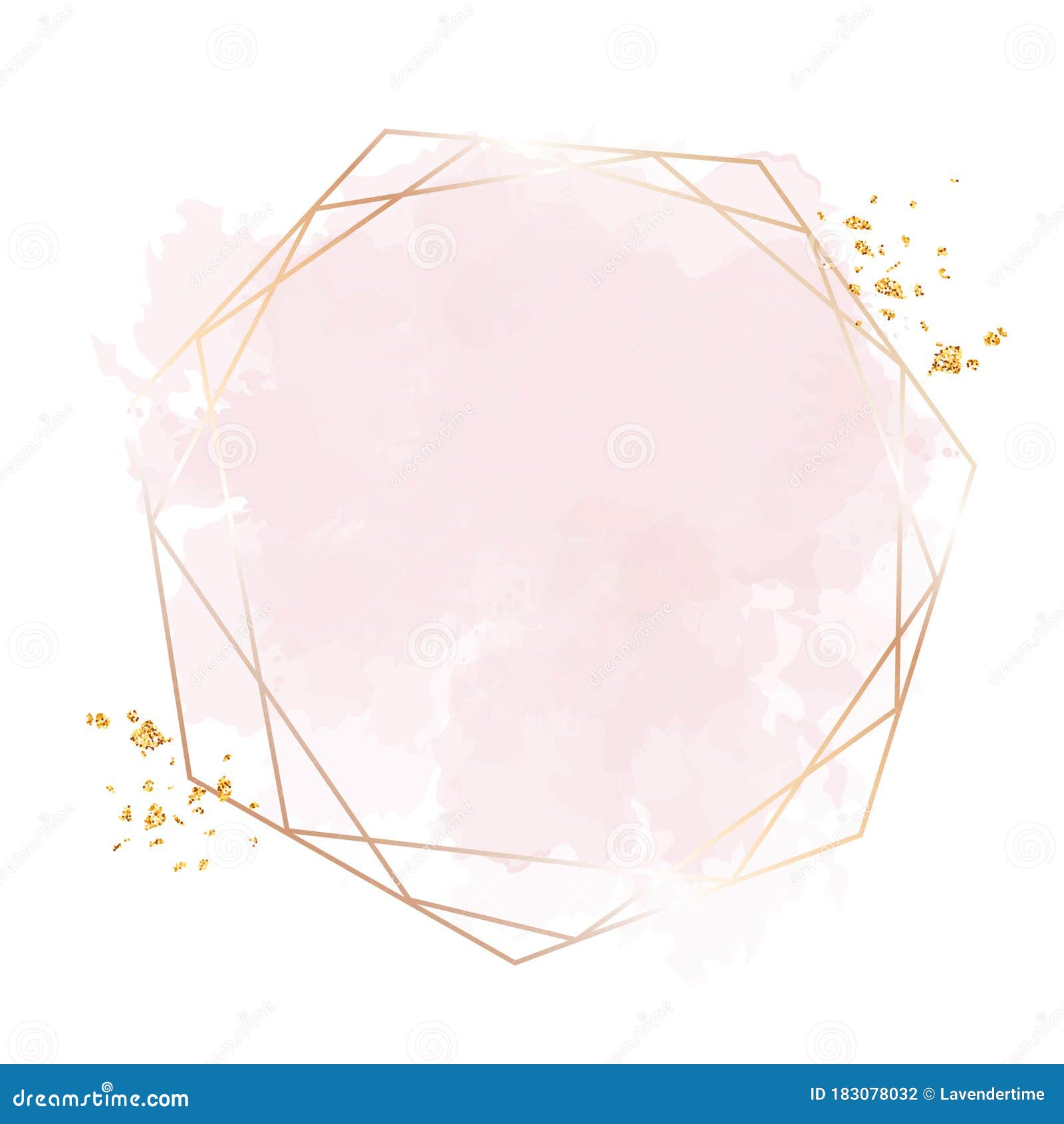 Golden Line Art Watercolor Style Pink Texture Splash Stock Vector Illustration Of Elegant Invitation Golden Line Art Watercolor Style Pink Texture Splash Stock Vector Illustration Of Elegant Invitation