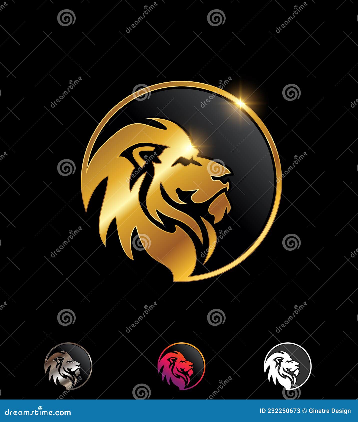 Photo Golden Lion Logo PNG SVG - Etsy New Zealand