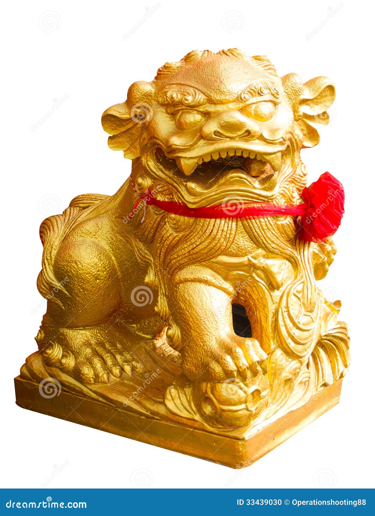 Golden lion statue stock photo. Image of beijing, antique 33439030