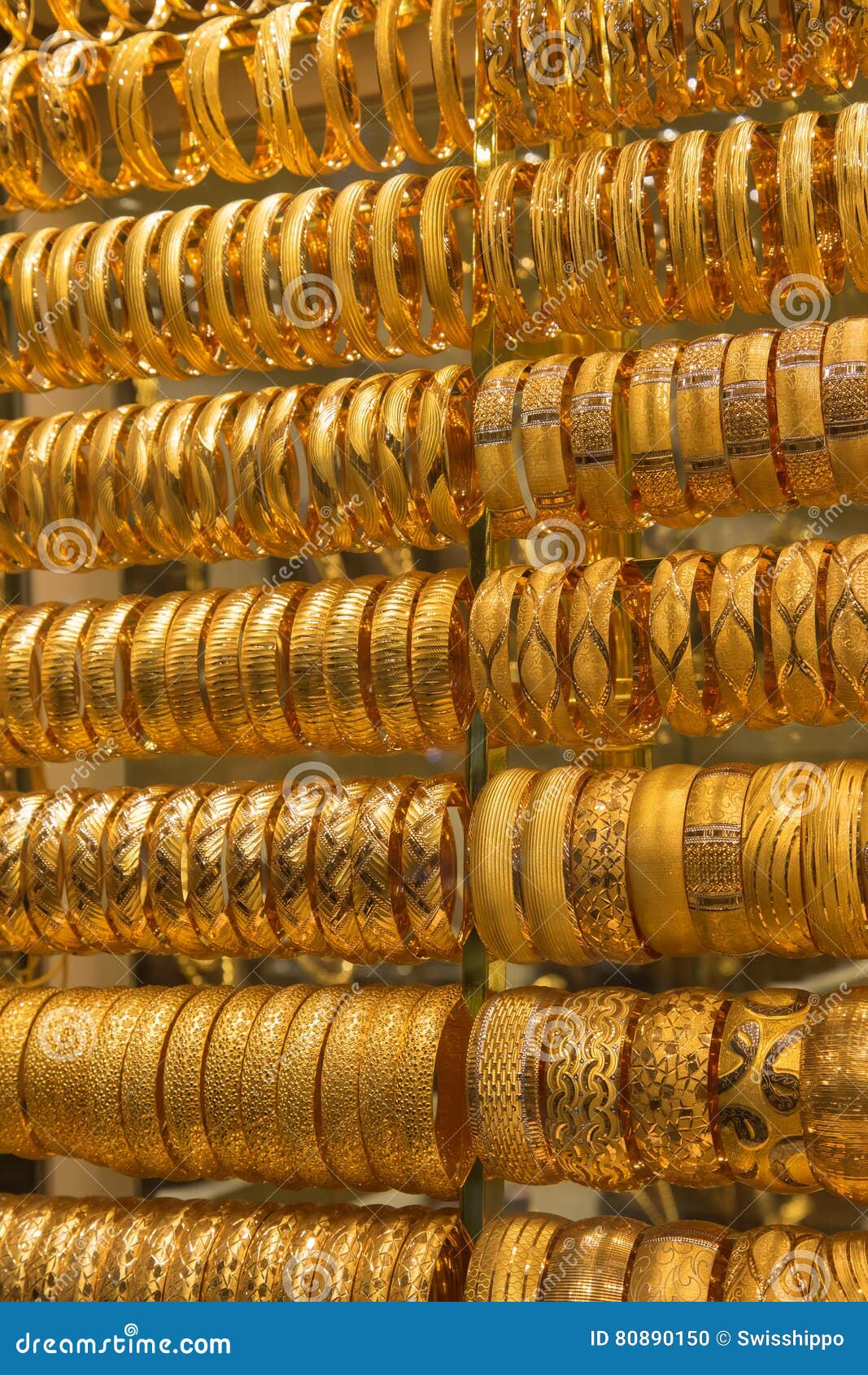 Golden market in Dubai stock photo. Image of business - 80890150