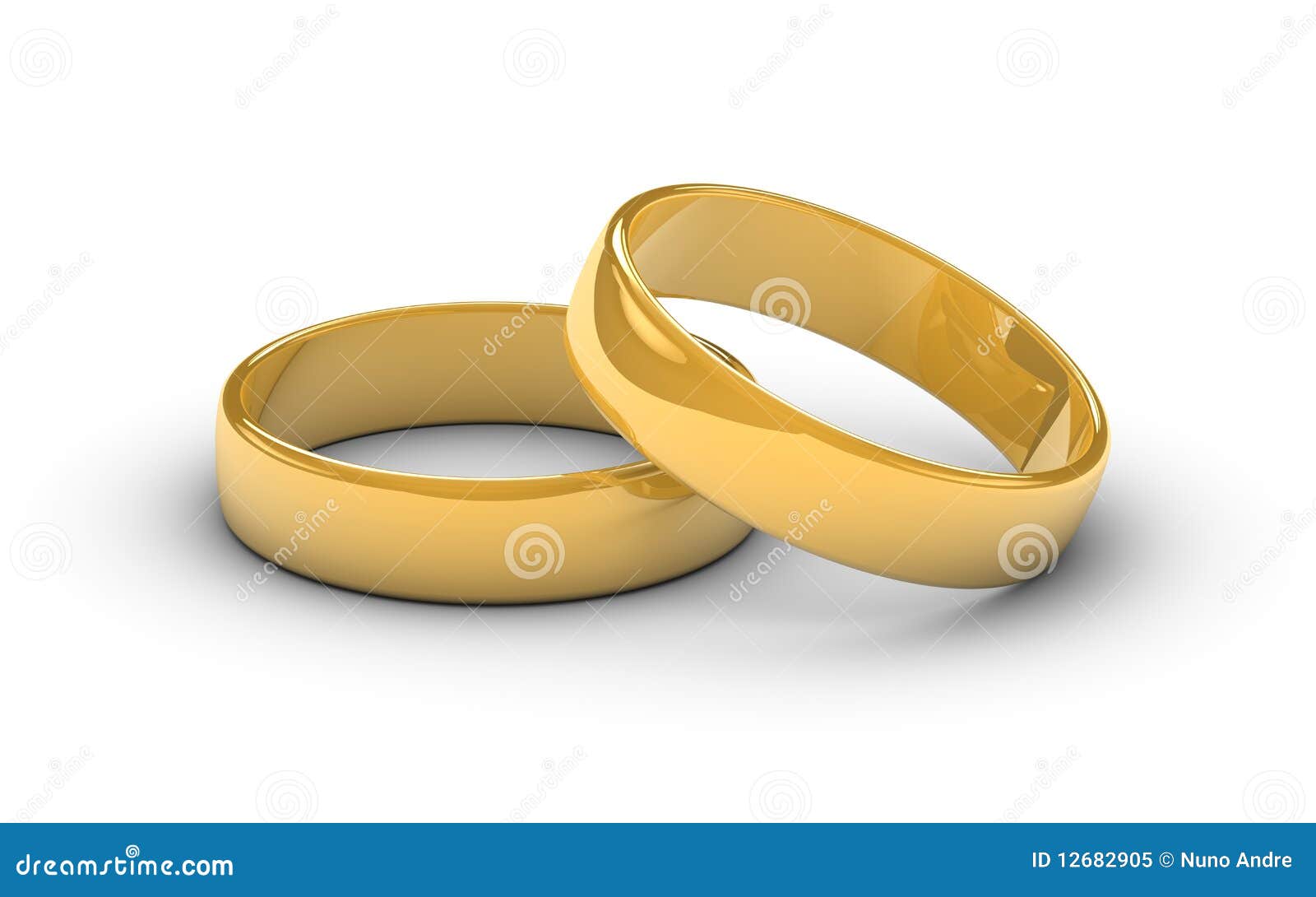 golden marriage rings
