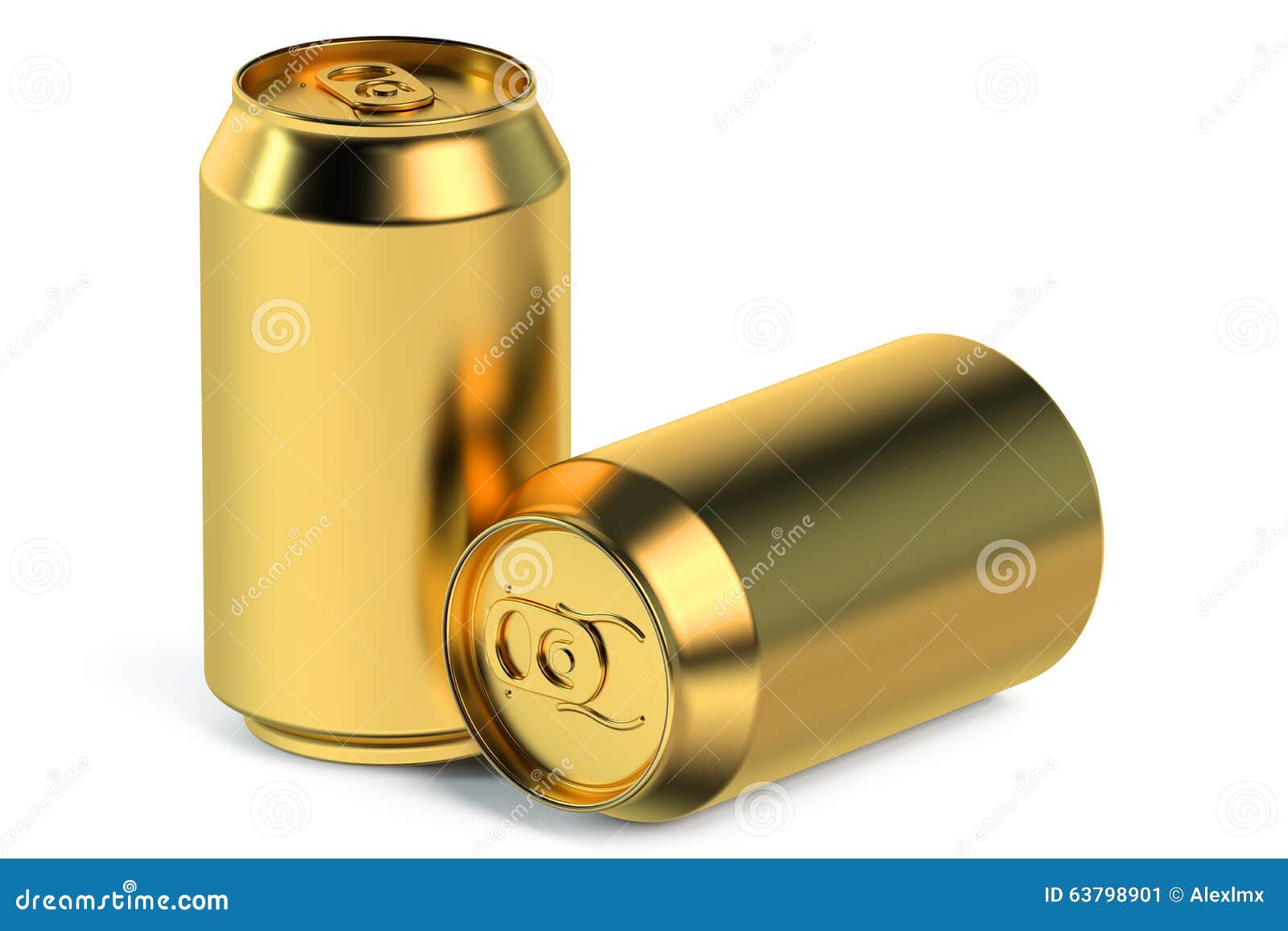 Golden metallic can stock illustration. Illustration of gold 63798901