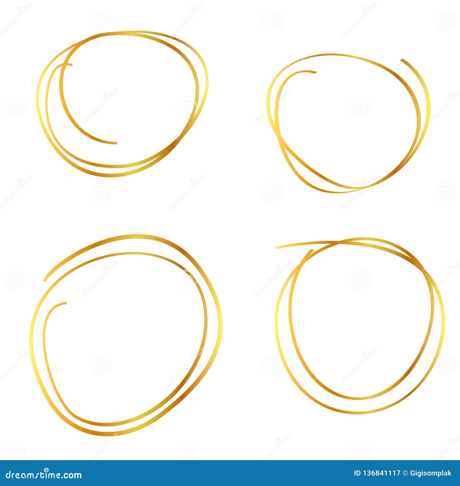golden multiple line circle frame for certificate, placard go xi fat cai, imlek moment or other china related