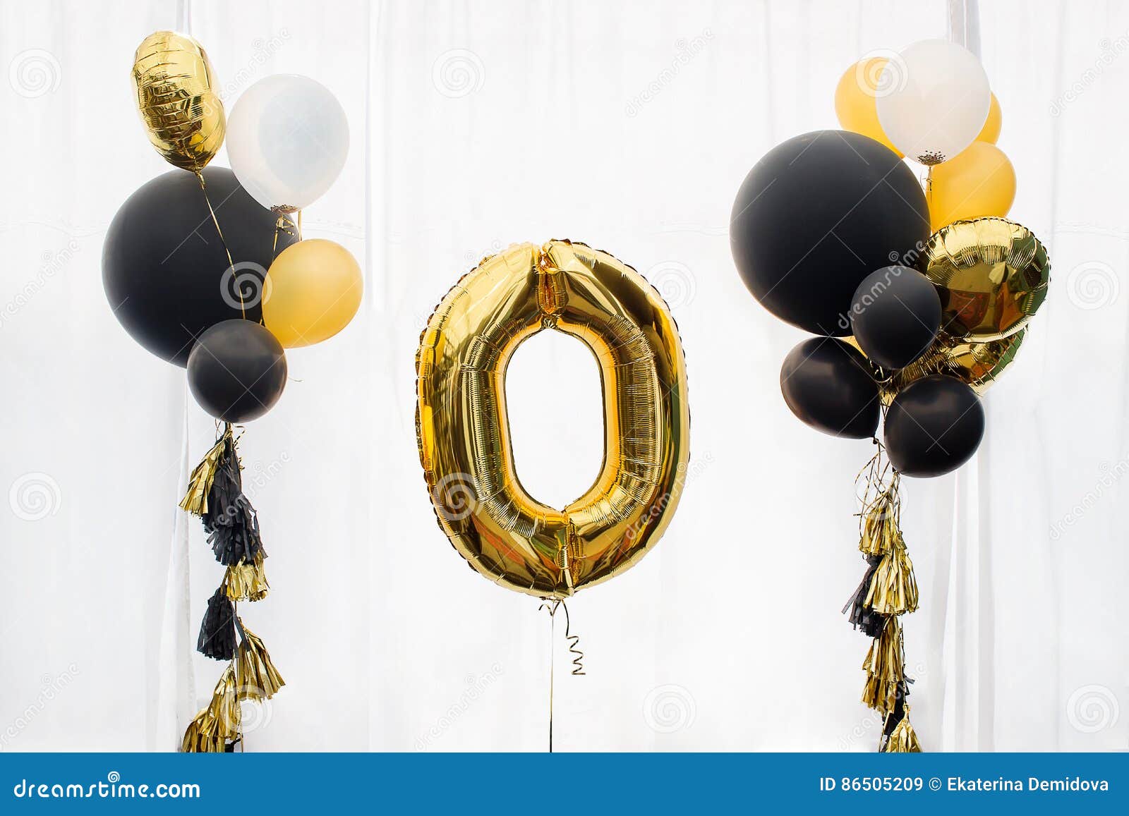Golden number zero balloon stock image. Image of ball - 86505209