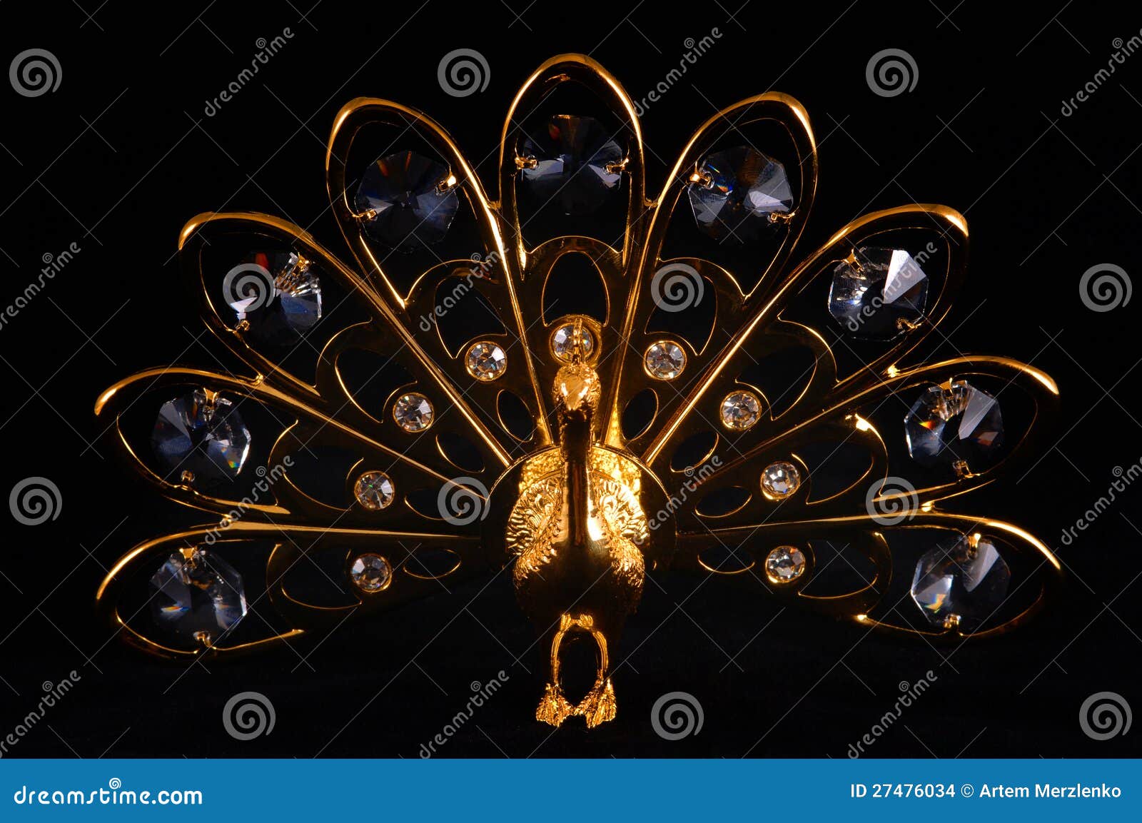 Golden peacock stock photo. Image of south, yellow, animal 27476034