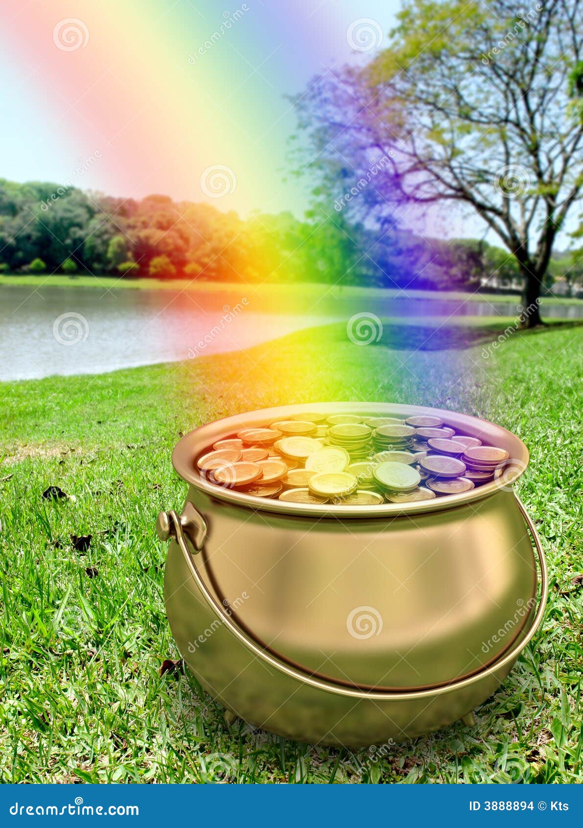  Golden Pot  Full Of Gold Coins Stock Photo Image of 