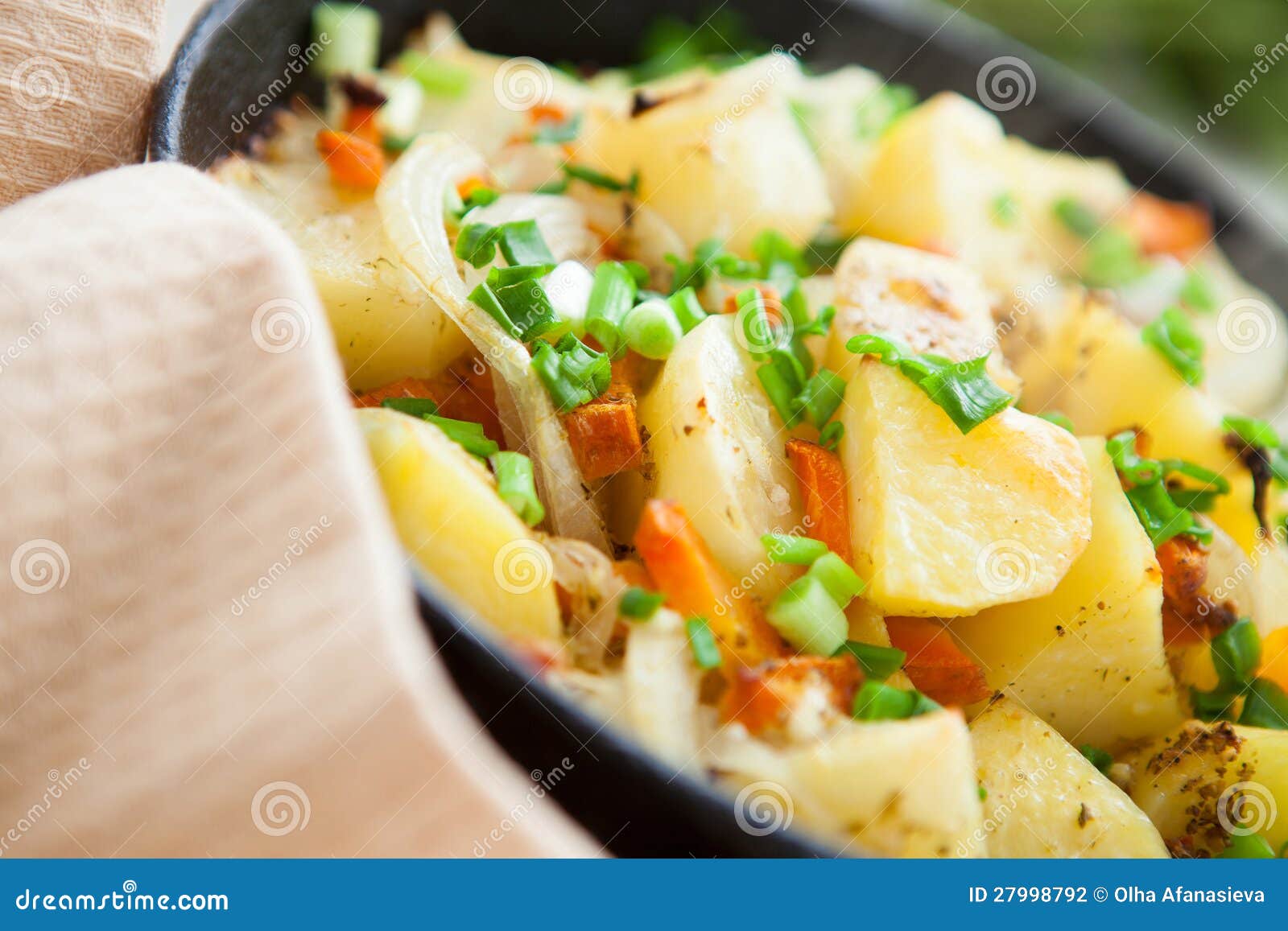 Golden Potatoes, Hot Casserole Stock Photo Image of chunks, side