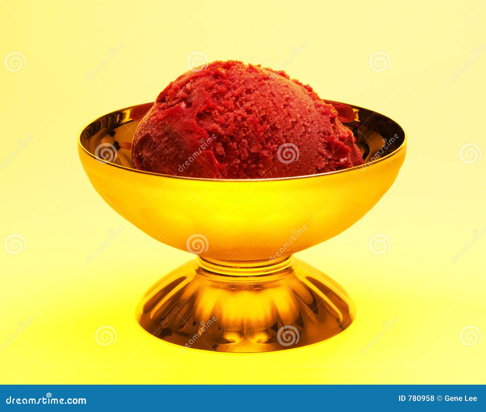 Ice Cream Cherry, Red Sorbet, Scoop, Black Slate Background Stock Photo,  Picture and Royalty Free Image. Image 53006493.