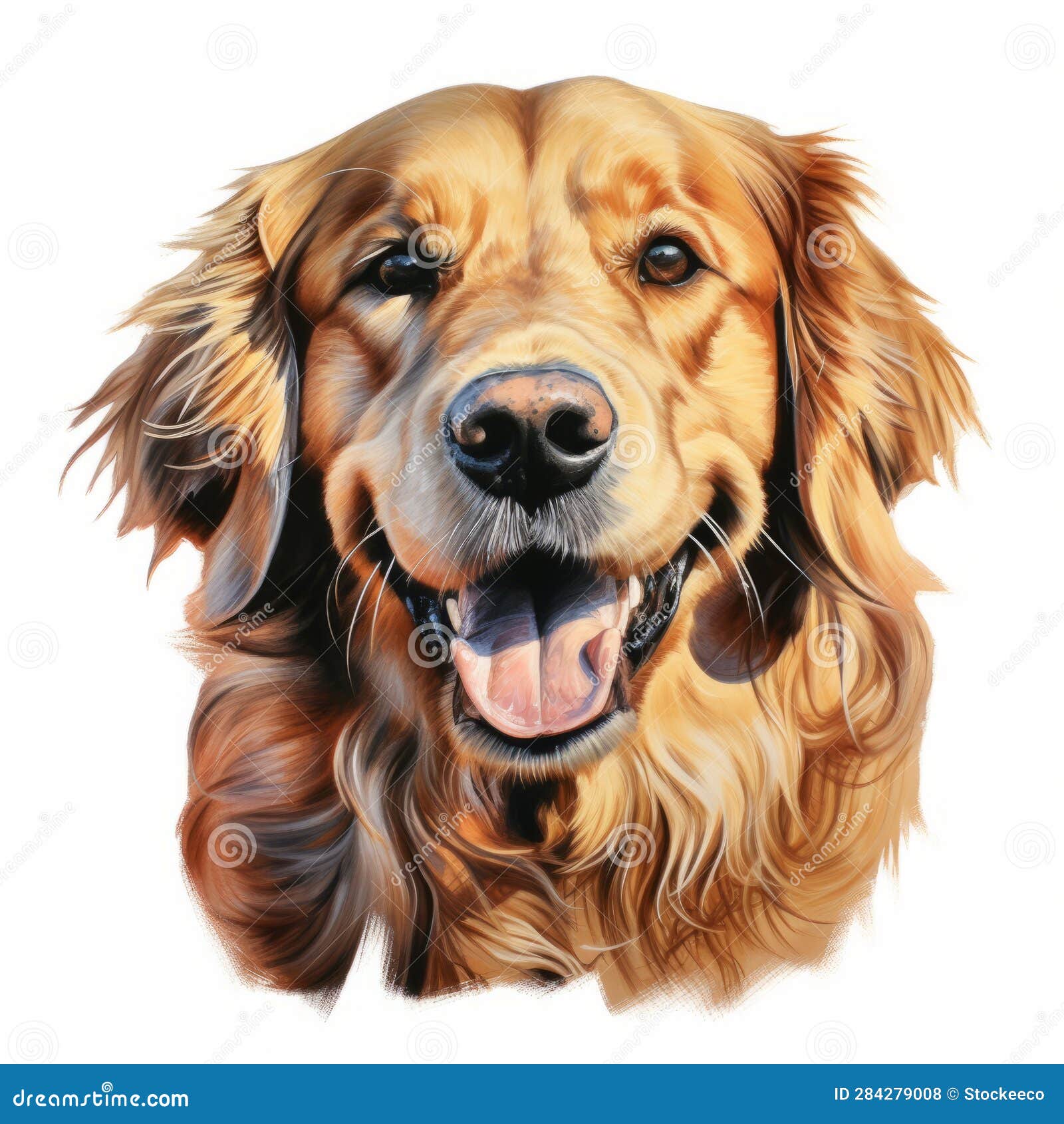 Golden Retriever Black And White Drawing Background, Picture To Black And  White Sketch Background Image And Wallpaper for Free Download