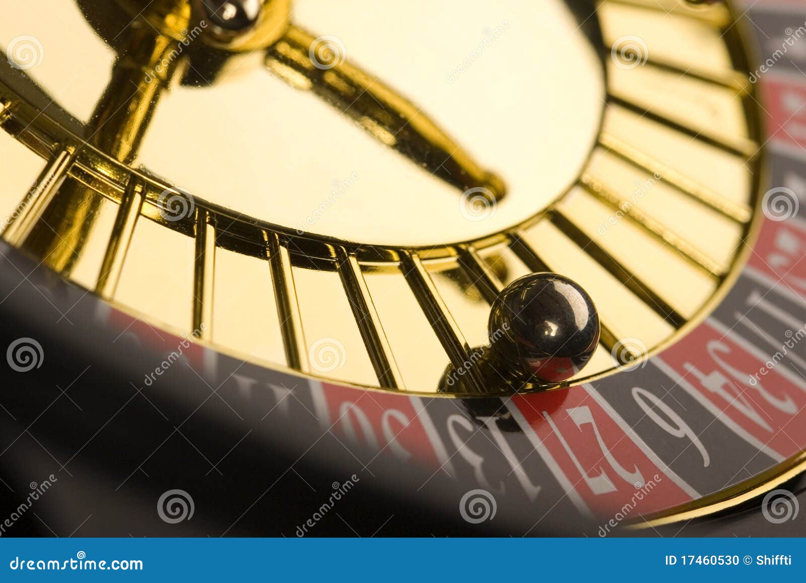 Golden Roulette stock photo. Image of green, hazard, indoors 17460530