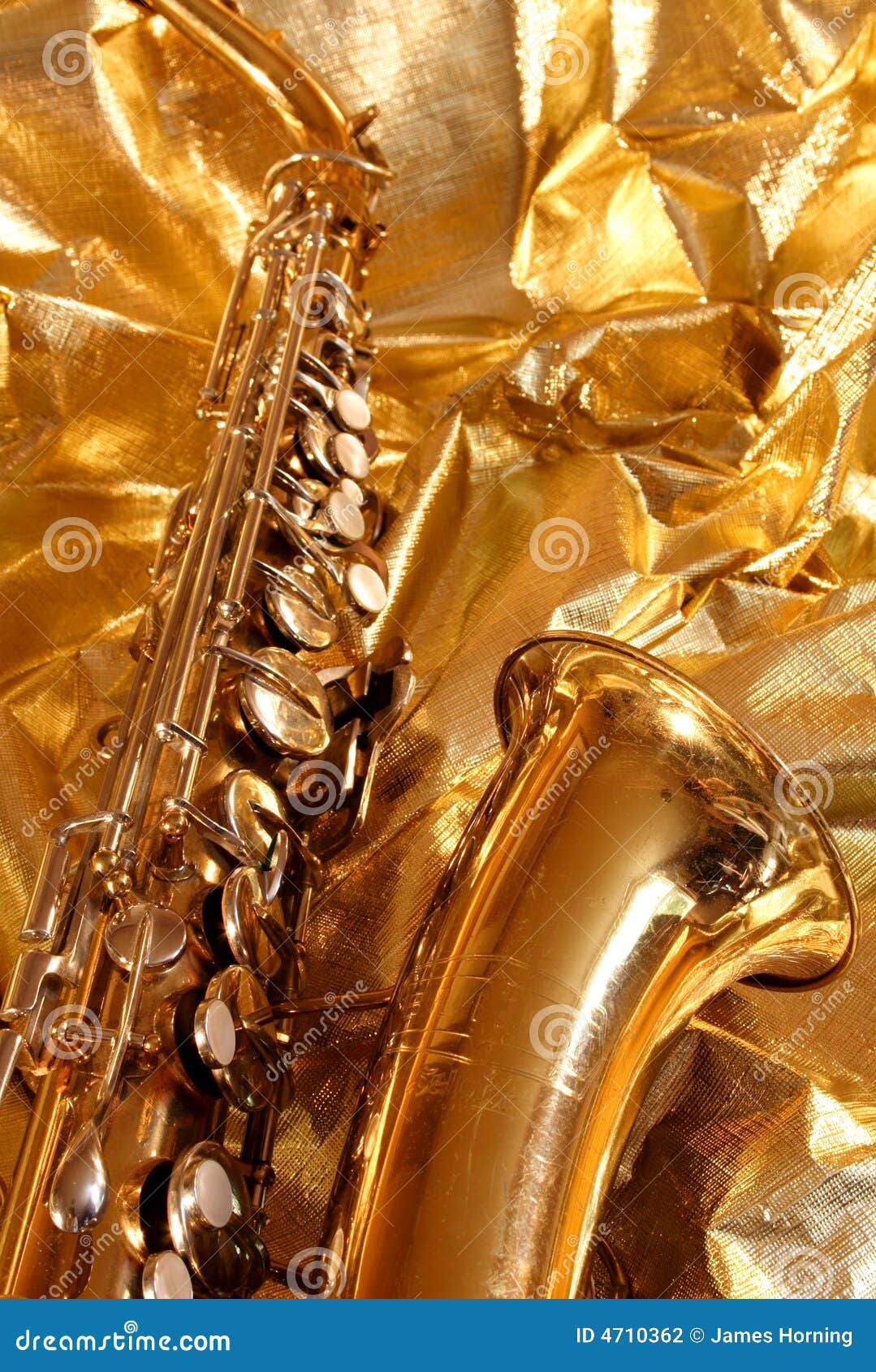 Golden sax stock photo. Image of gold, instrument, alto 4710362