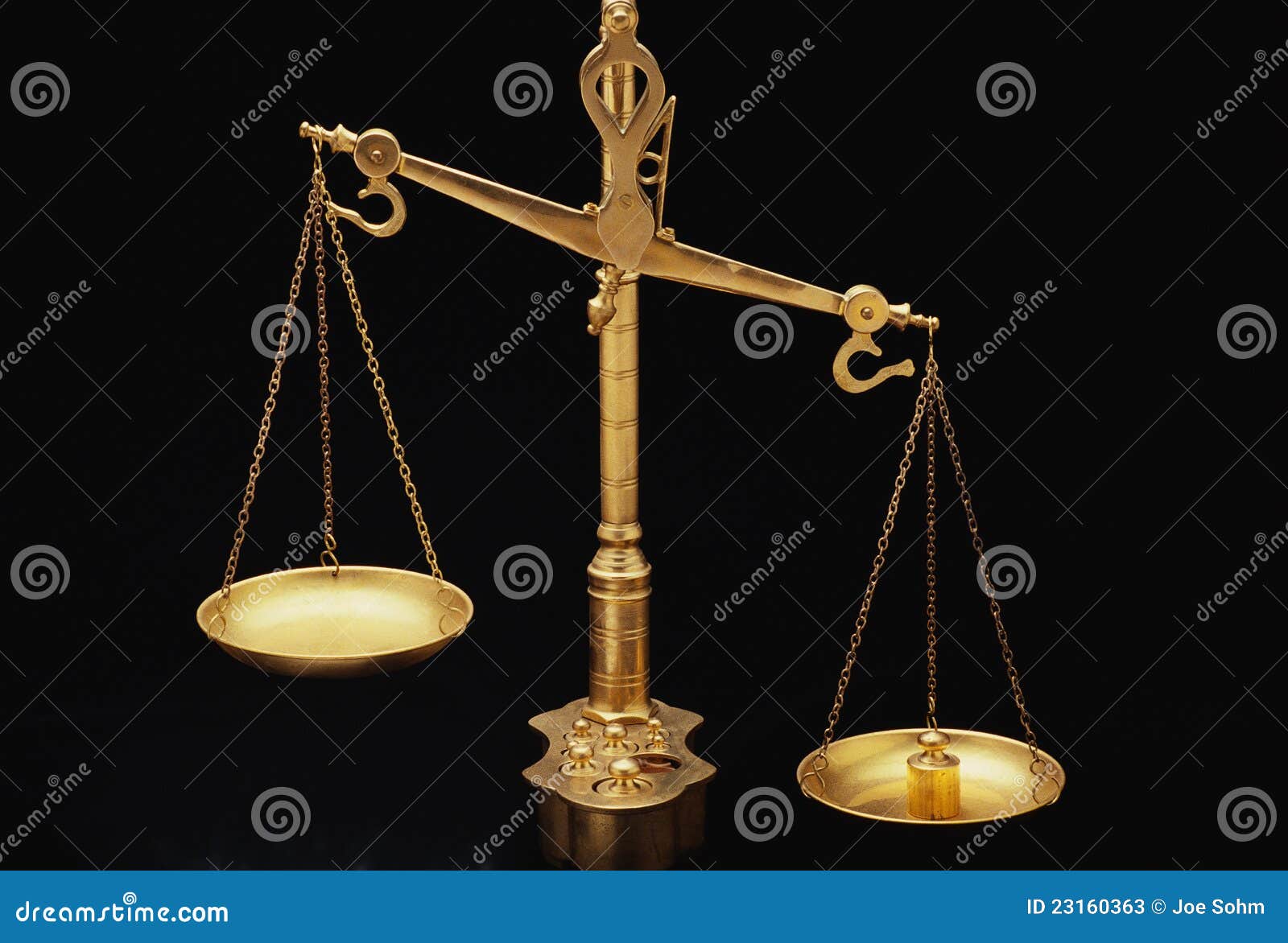golden scales of justice