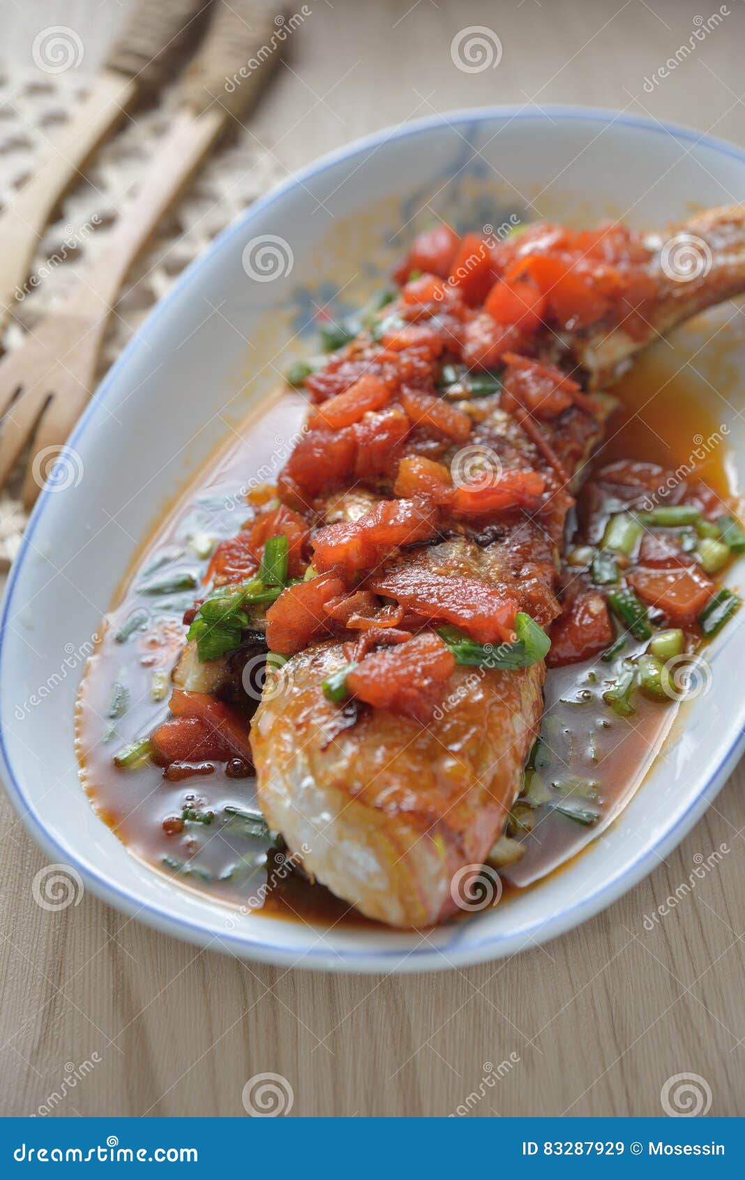 Golden Threadfin Bream Fish Stock Image Image of fish, chinese 83287929