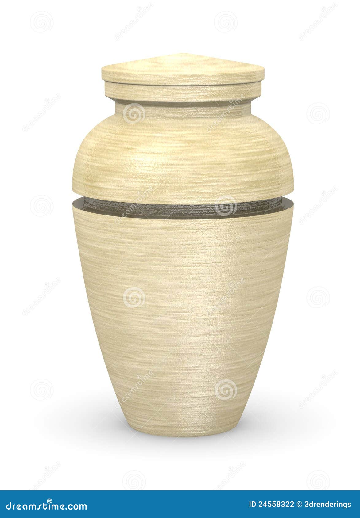 Golden urn for ashes stock illustration. Illustration of dead 24558322