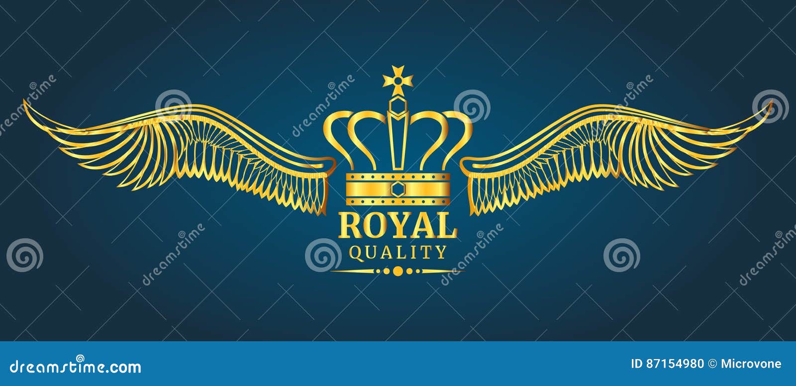 Download Golden Vector Crown Royal Quality Logo Template Stock ...