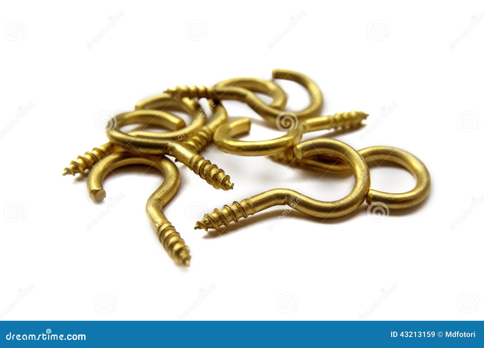 golden wall hooks asorted