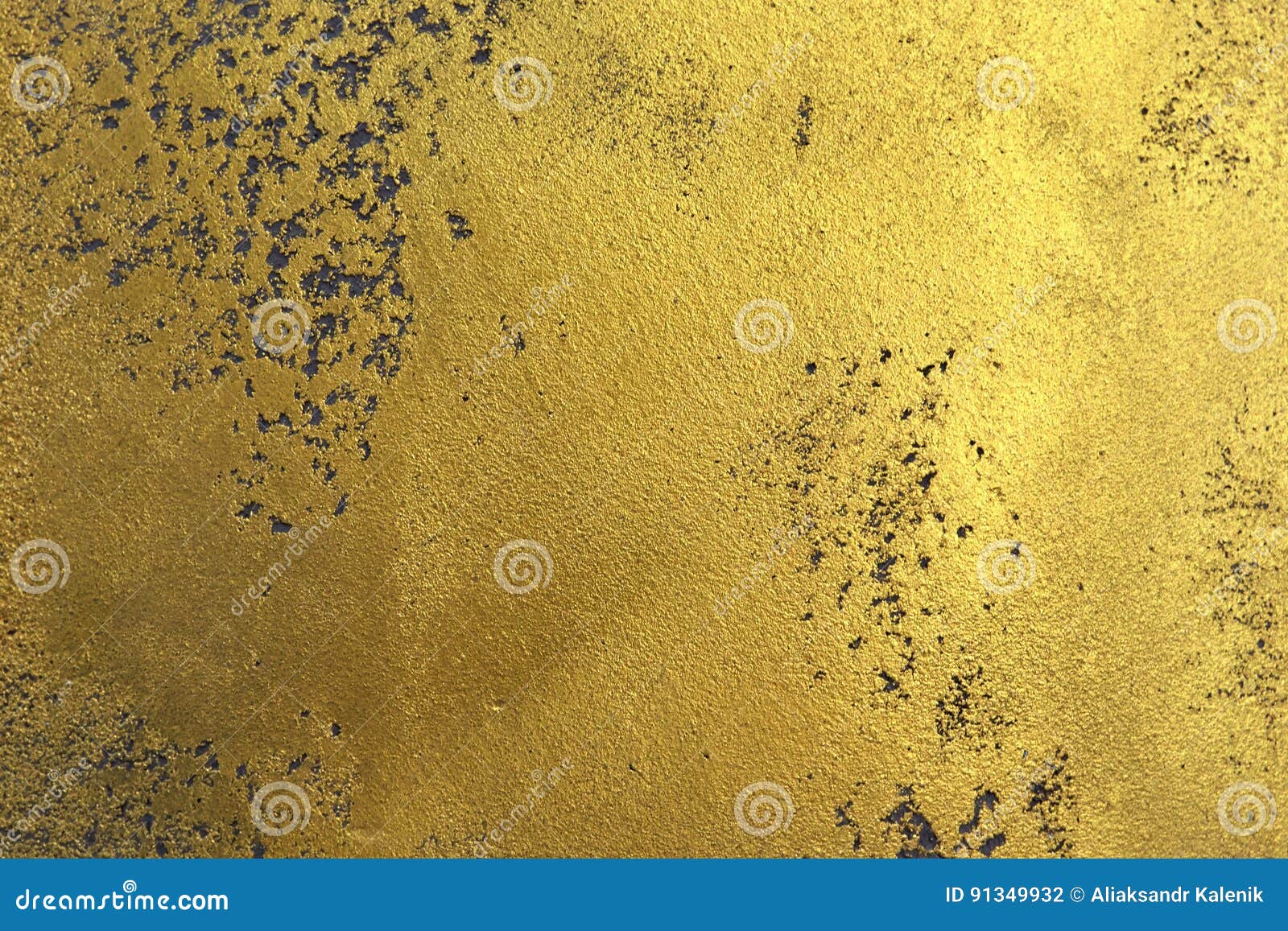 Golden Wall, Texture of Black Gold for Print Stock Photo - Image of celebration, ornate: 91349932