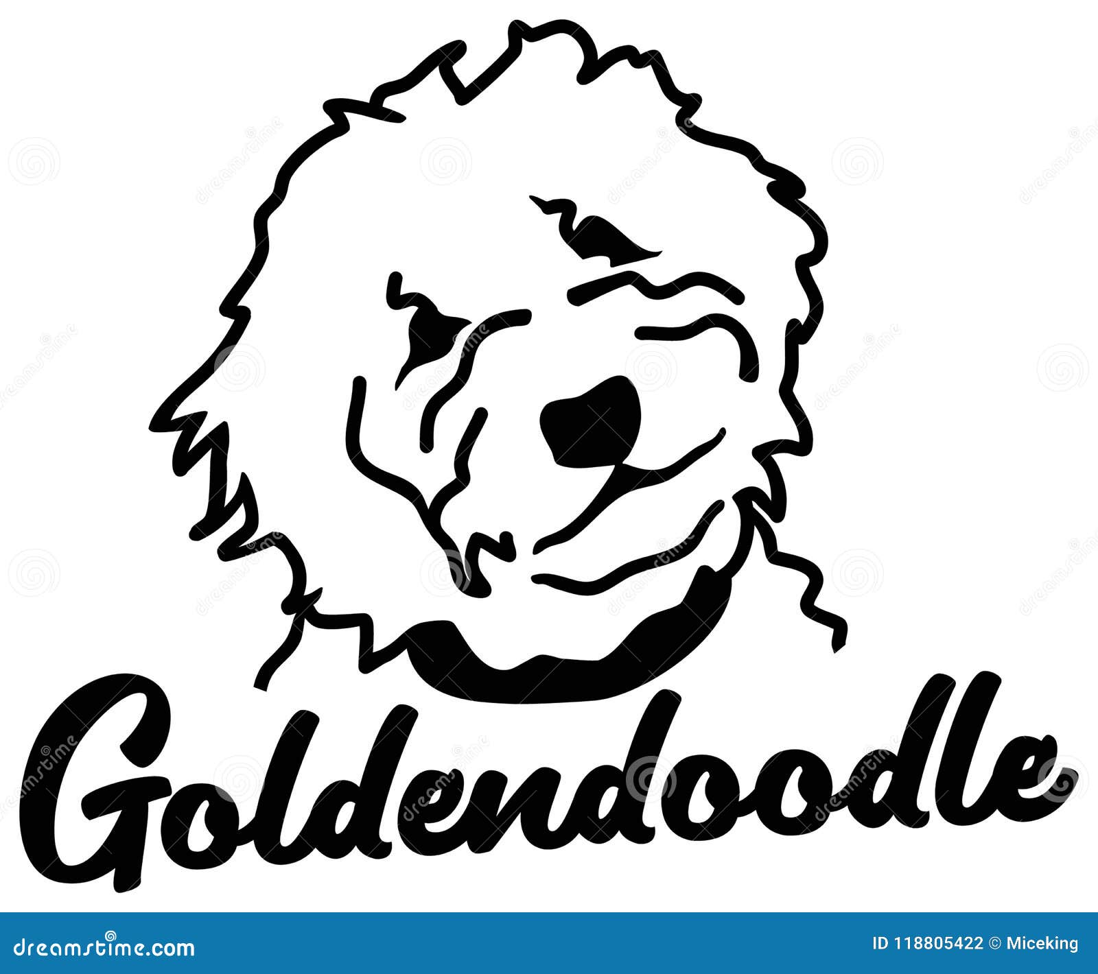 Goldendoodle Cartoons, Illustrations & Vector Stock Images - 56