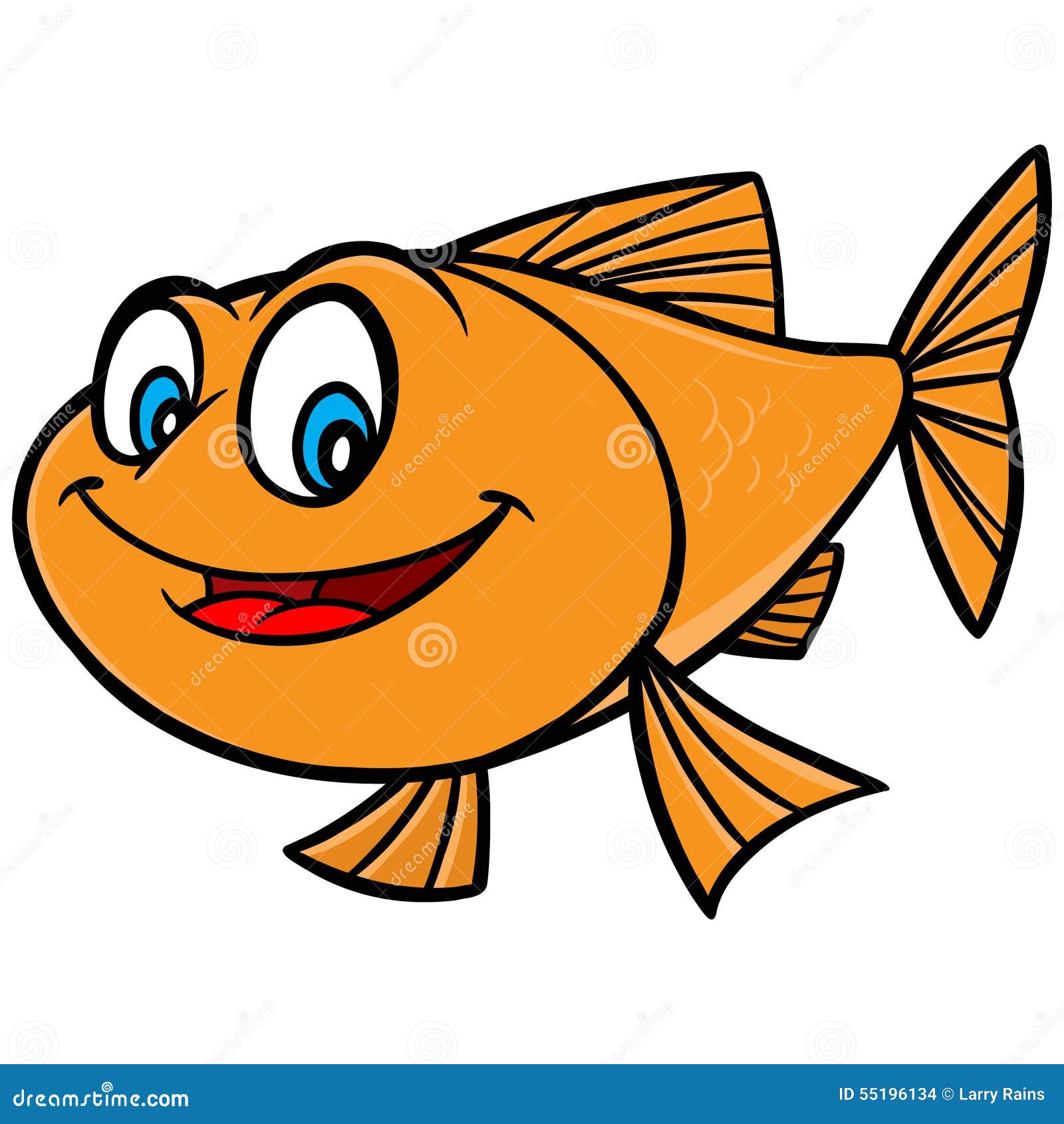 Download Goldfish Cartoon stock vector. Illustration of cartoon ...