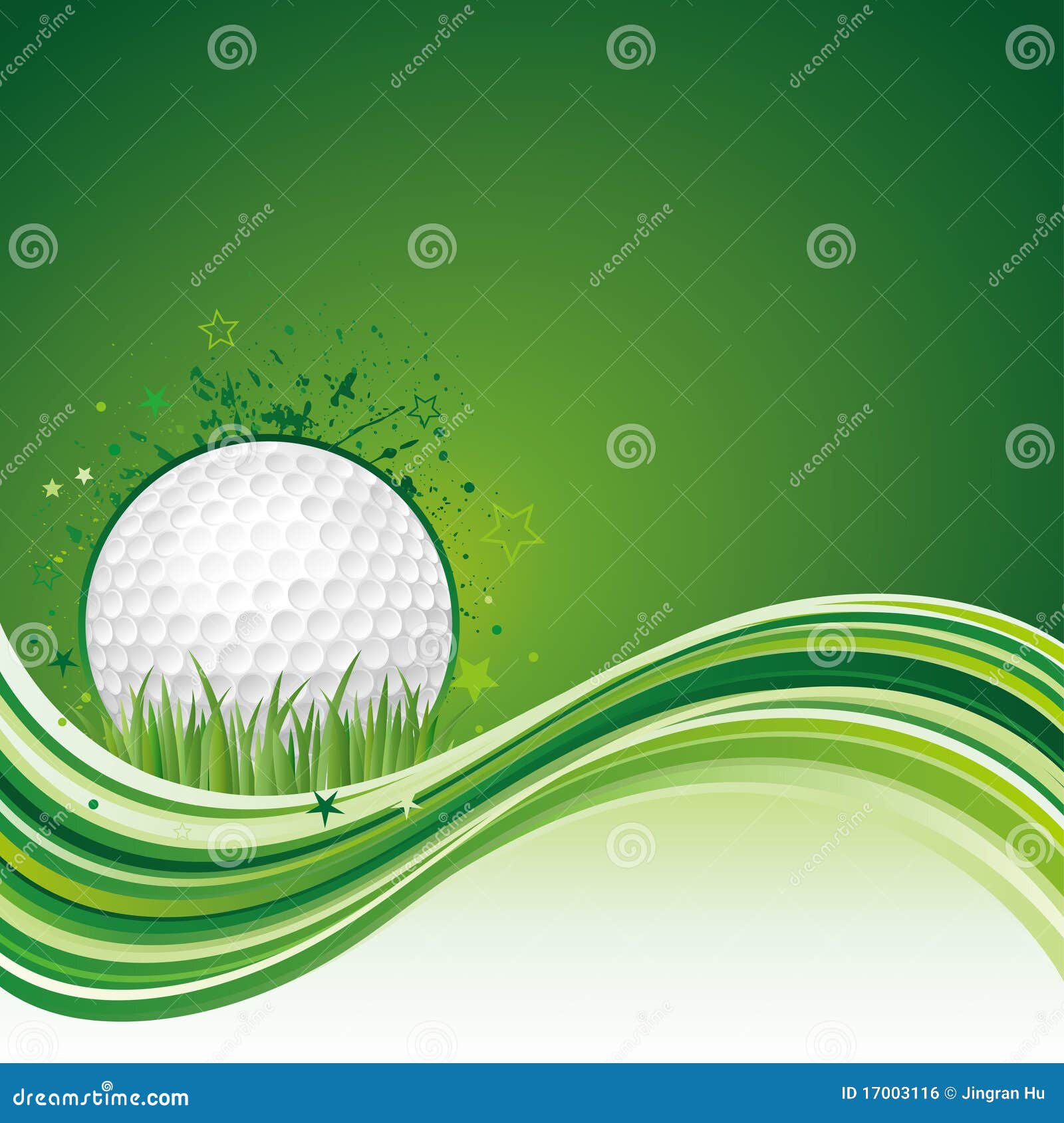 Golf background stock vector. Illustration of shape, ornament - 17003116