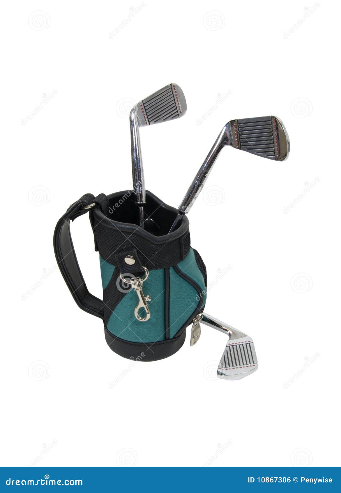 Golf bag and clubs stock photo. Image of golf, outdoor 10867306