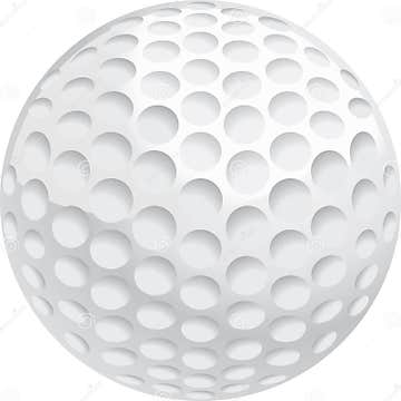 Golf Ball stock vector. Illustration of vector, ball, clip - 2032236