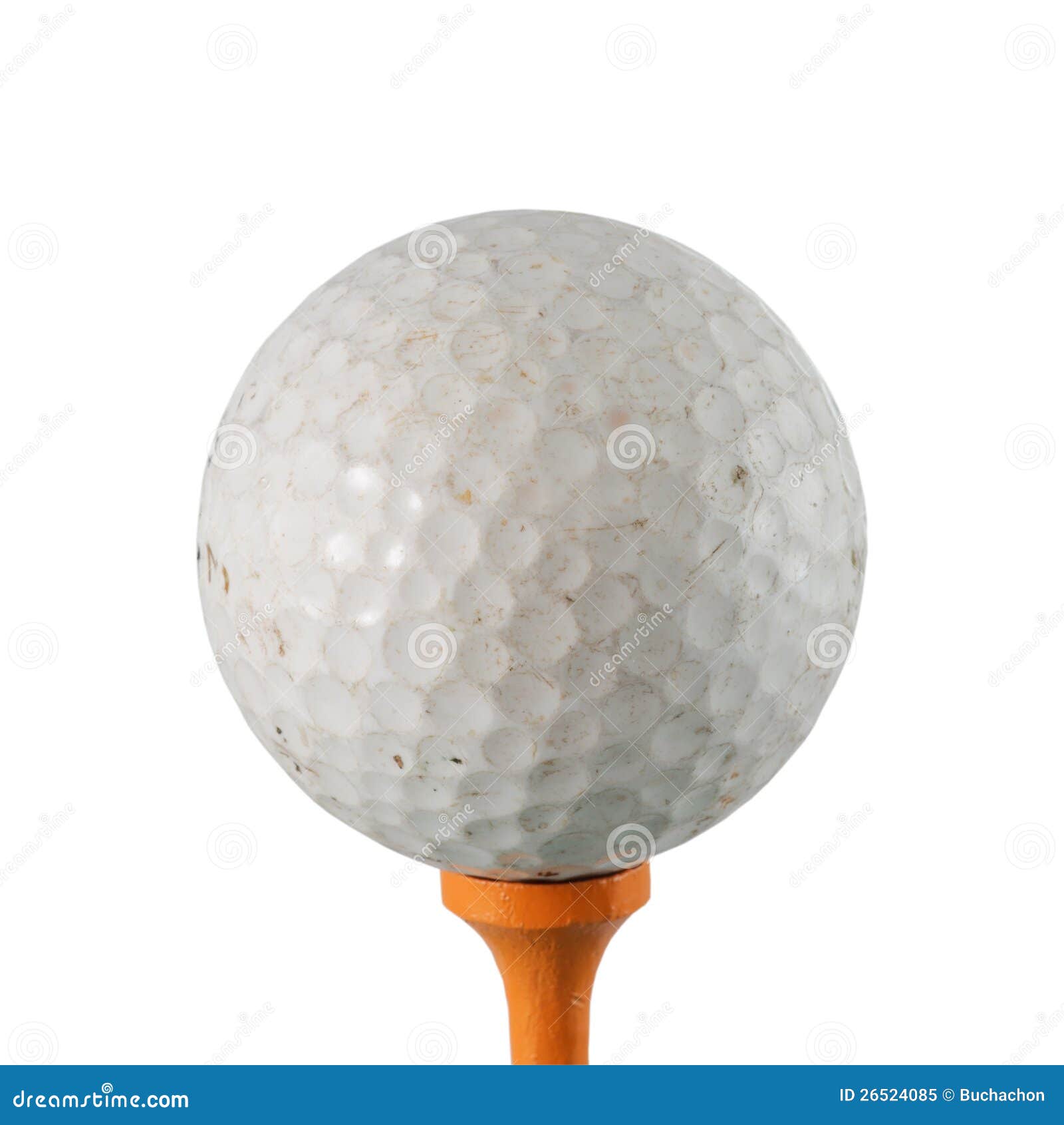 Golf ball on green stock image. Image of leisure, form 26524085