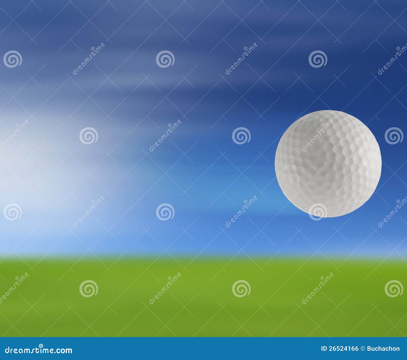 Golf ball on green stock photo. Image of goal, form, leisure 26524166