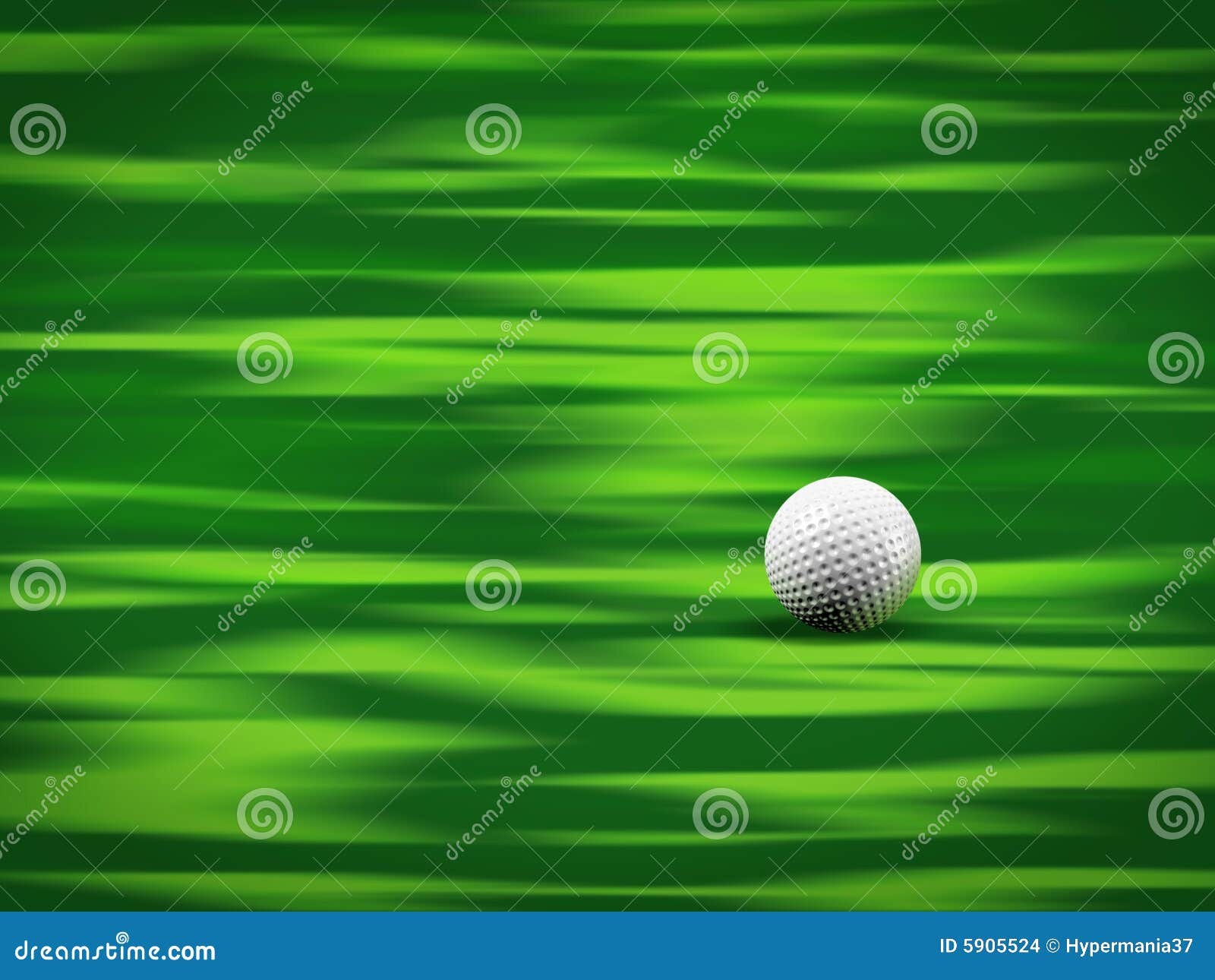 Golf ball on green stock photo. Image of play, shadow 5905524