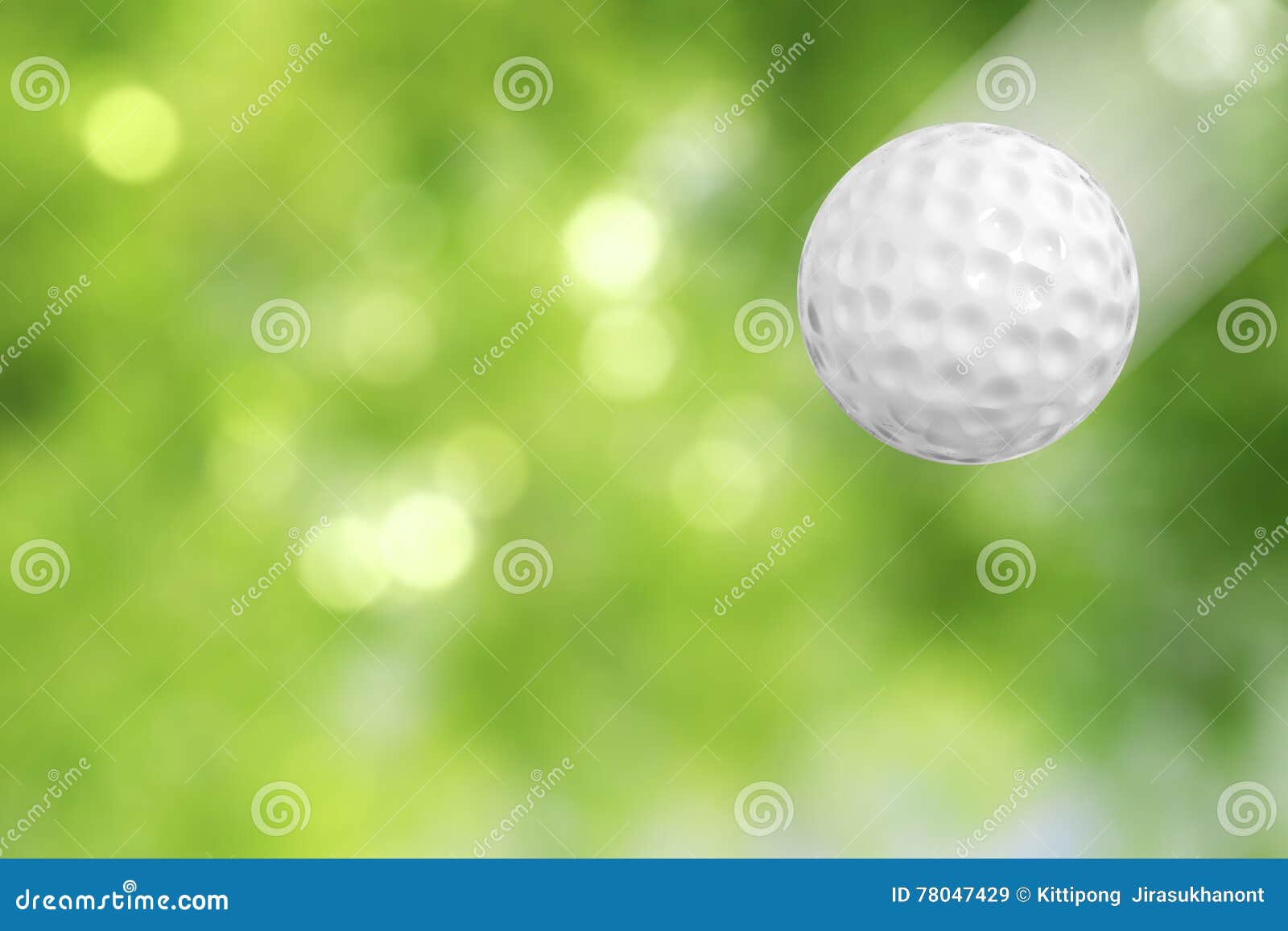 Golf ball in motion stock image. Image of ball, golf 78047429