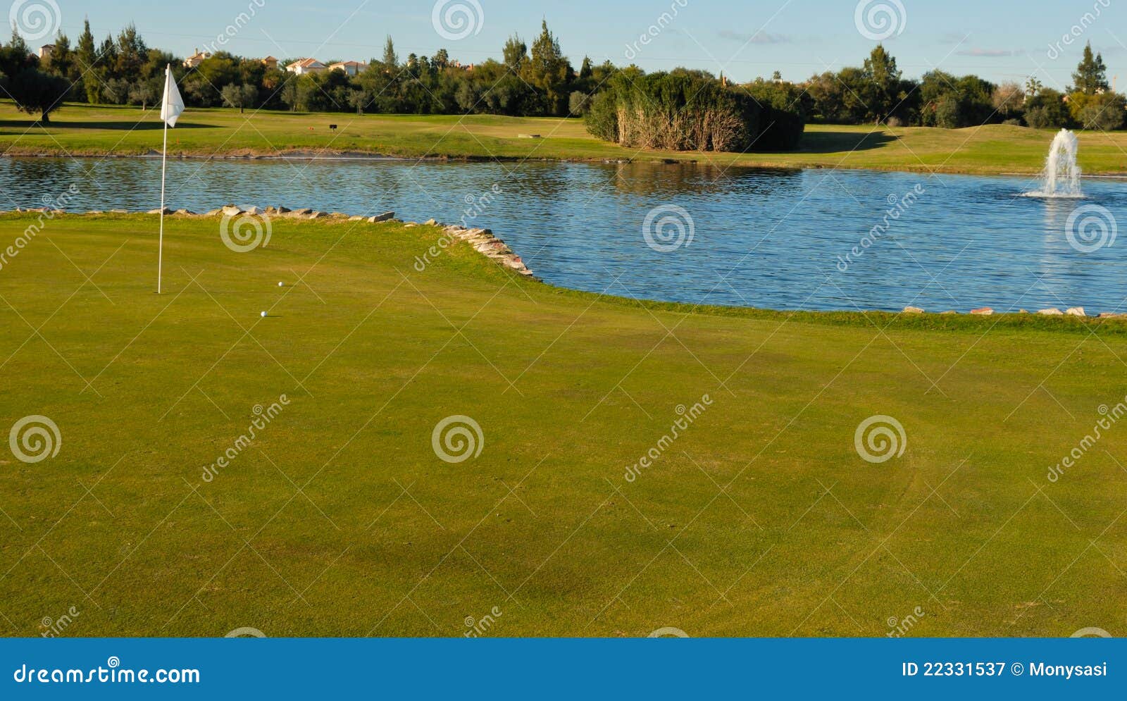 Golf balls in hole stock image. Image of seville, andalusian 22331537