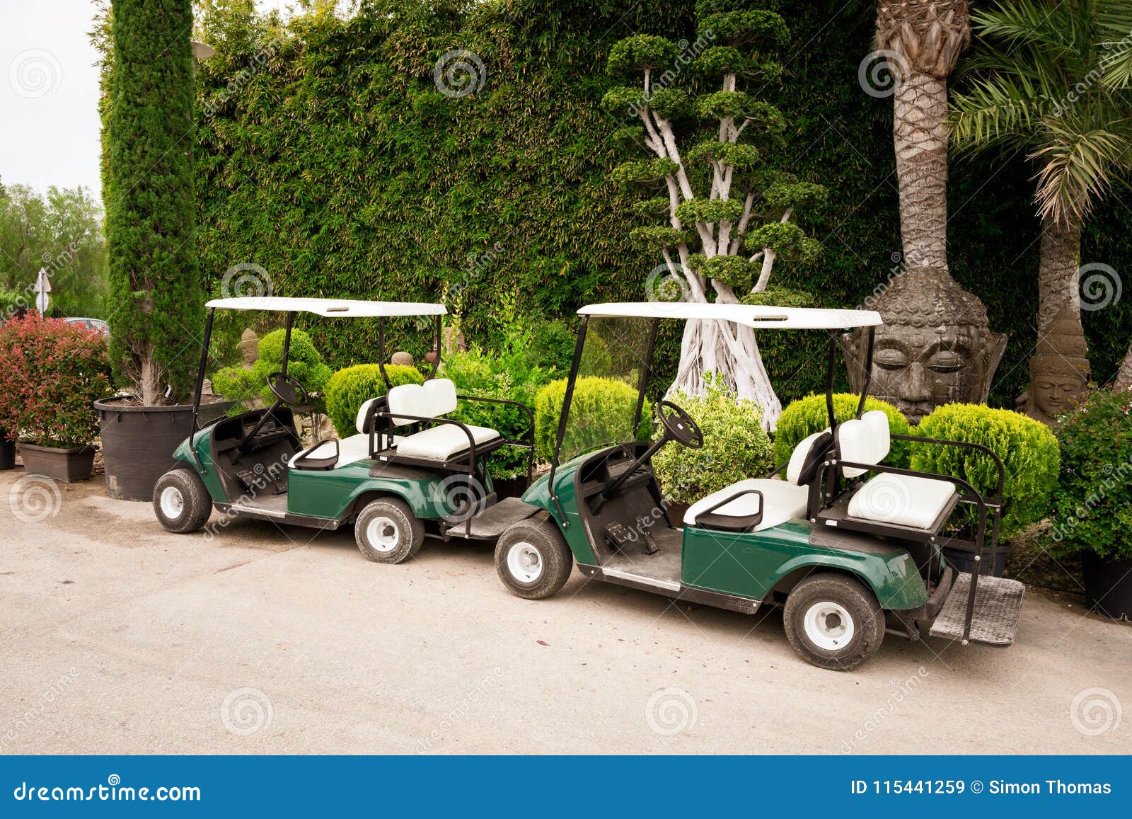 Golf Buggies editorial stock image. Image of javea, golf 115441259