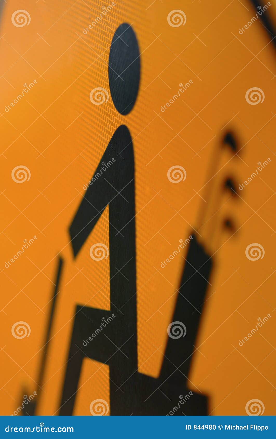 Golf Cart Caution Sign stock photo. Image of signs, items 844980