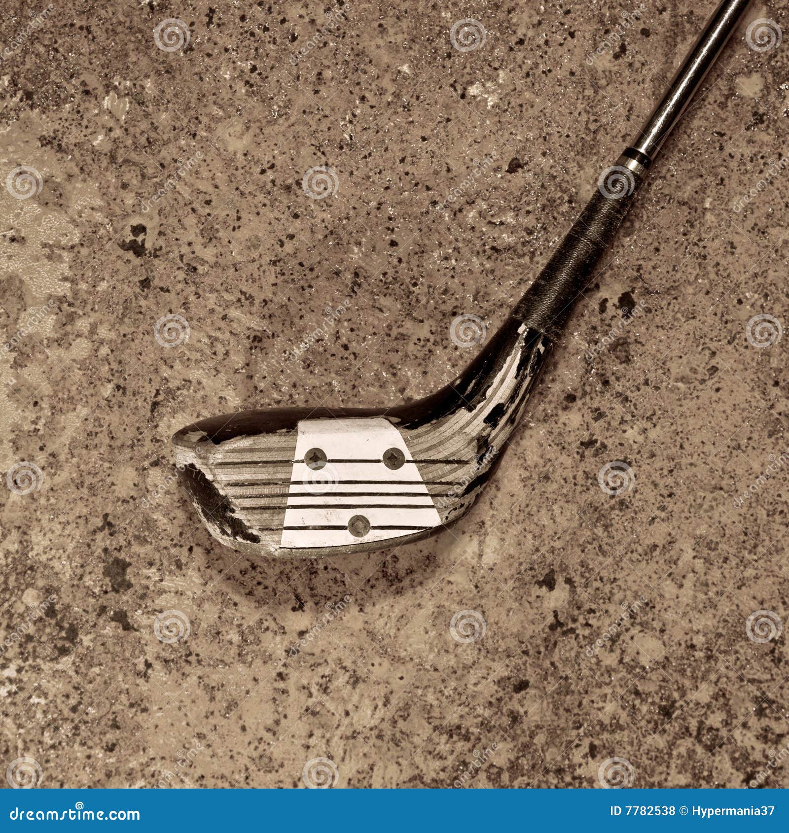 Golf club stock photo. Image of broke, iron, antique, broken 7782538