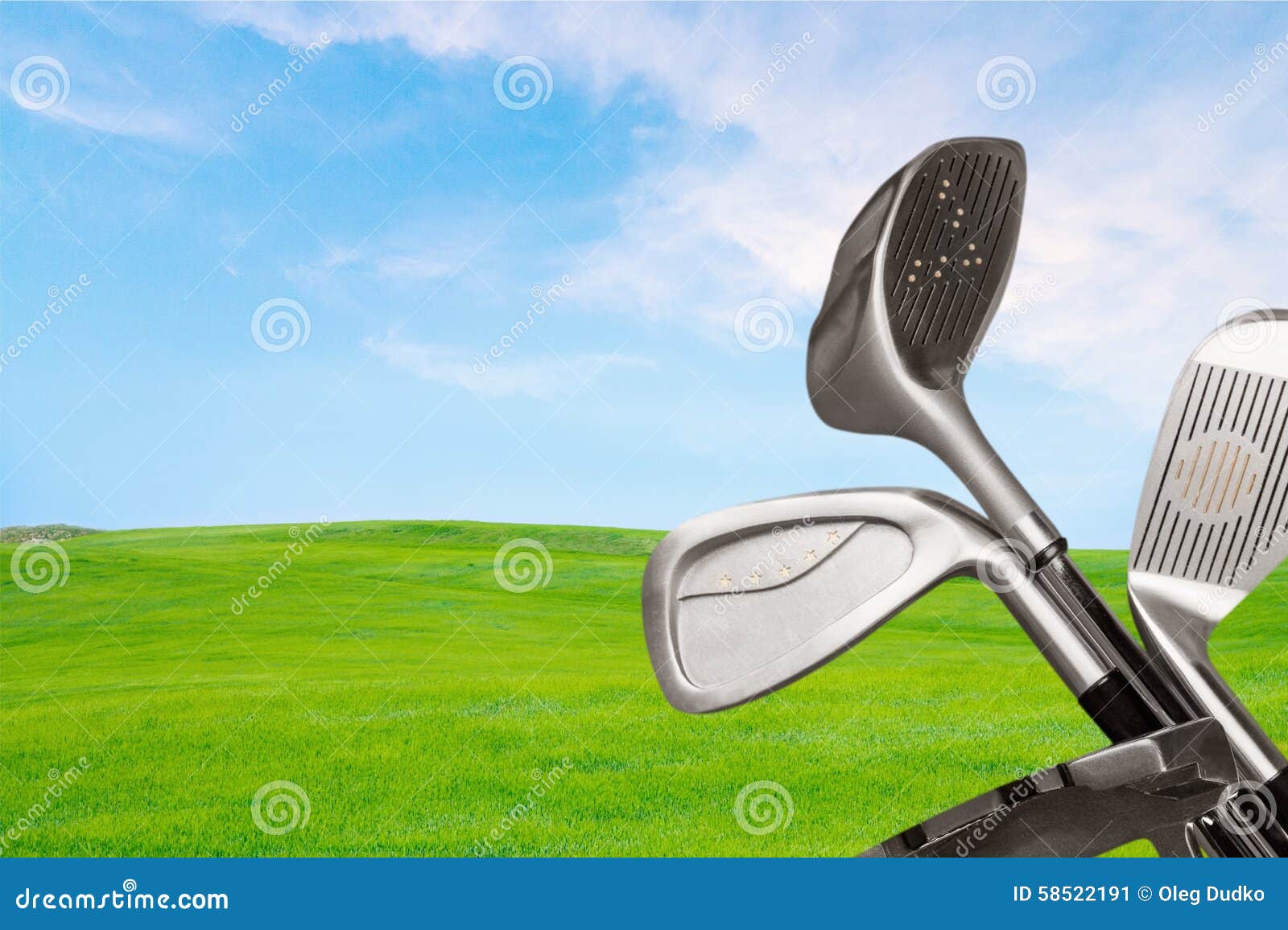 Golf stock image. Image of hobbies, single, sport, iron 58522191