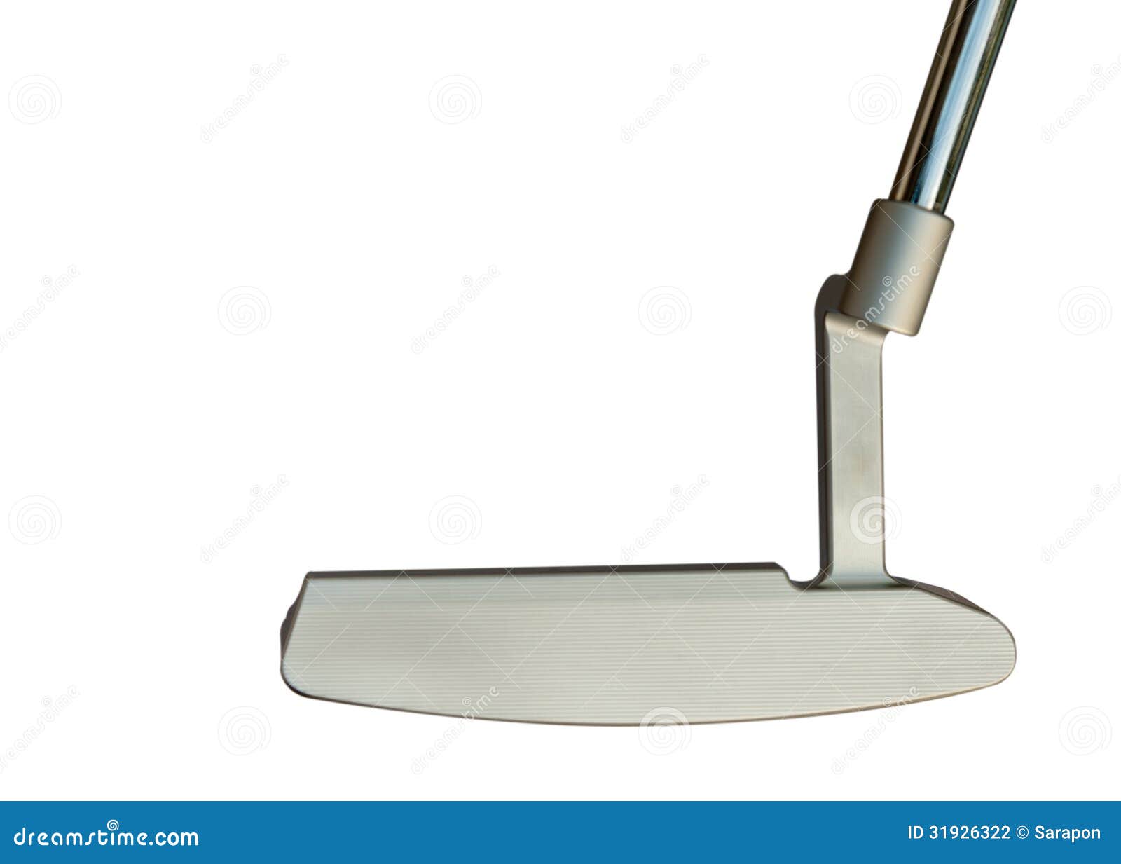 Golf club Putter stock photo. Image of iron, leisure 31926322