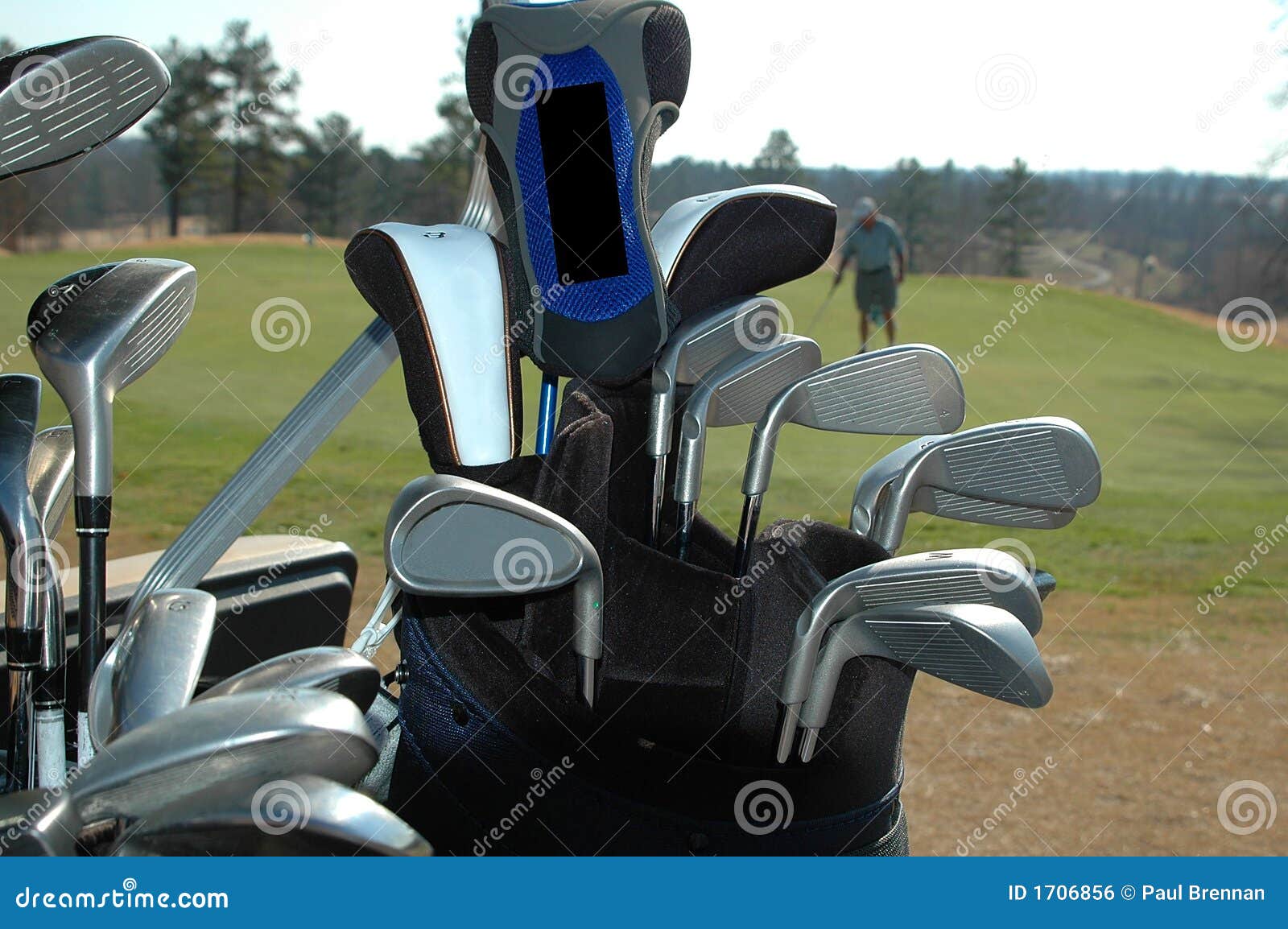 Golf Clubs stock photo. Image of isolated, driver, golfing 1706856