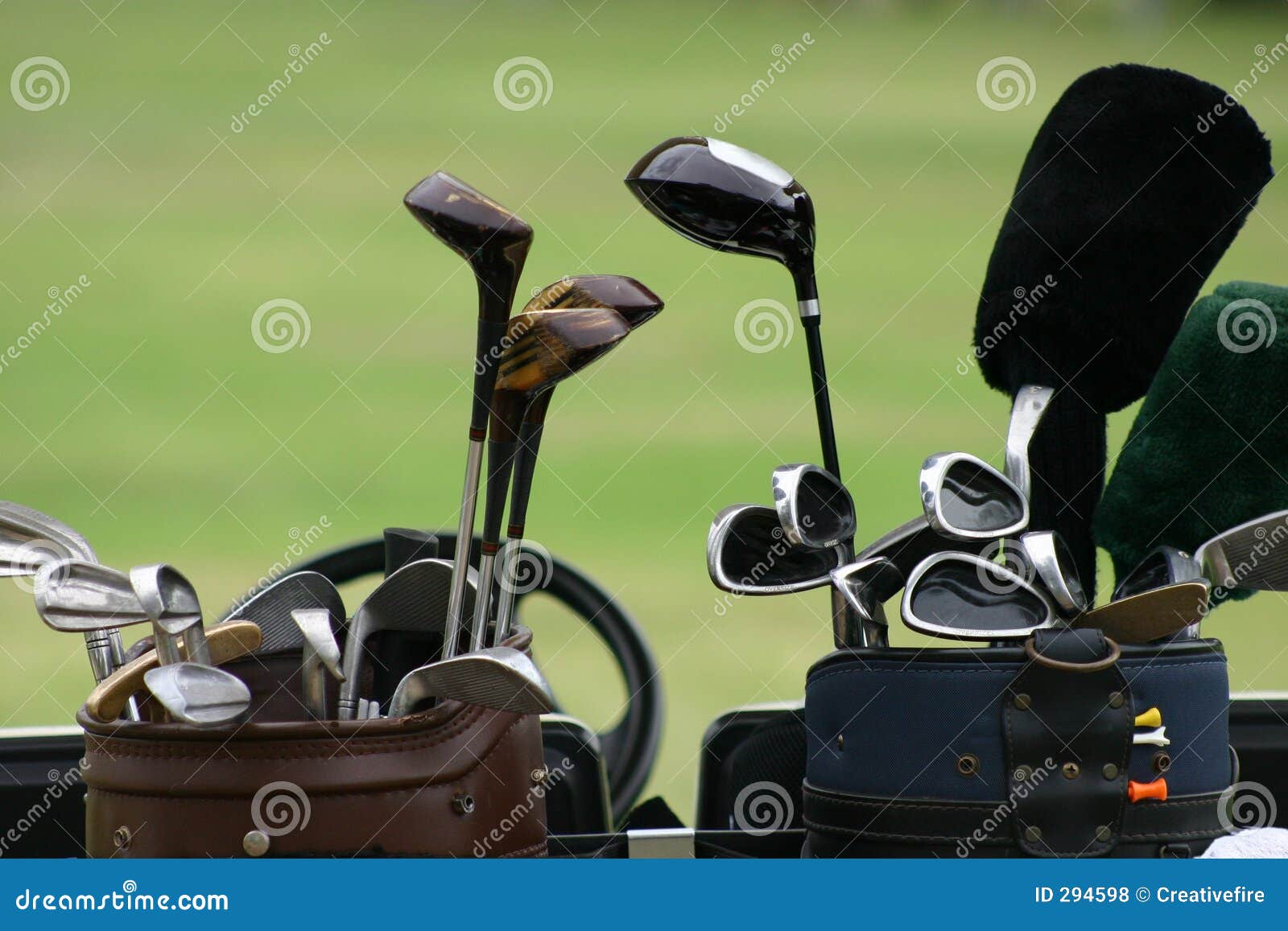 Golf Clubs 2 stock photo. Image of golfer, balls, playing 294598